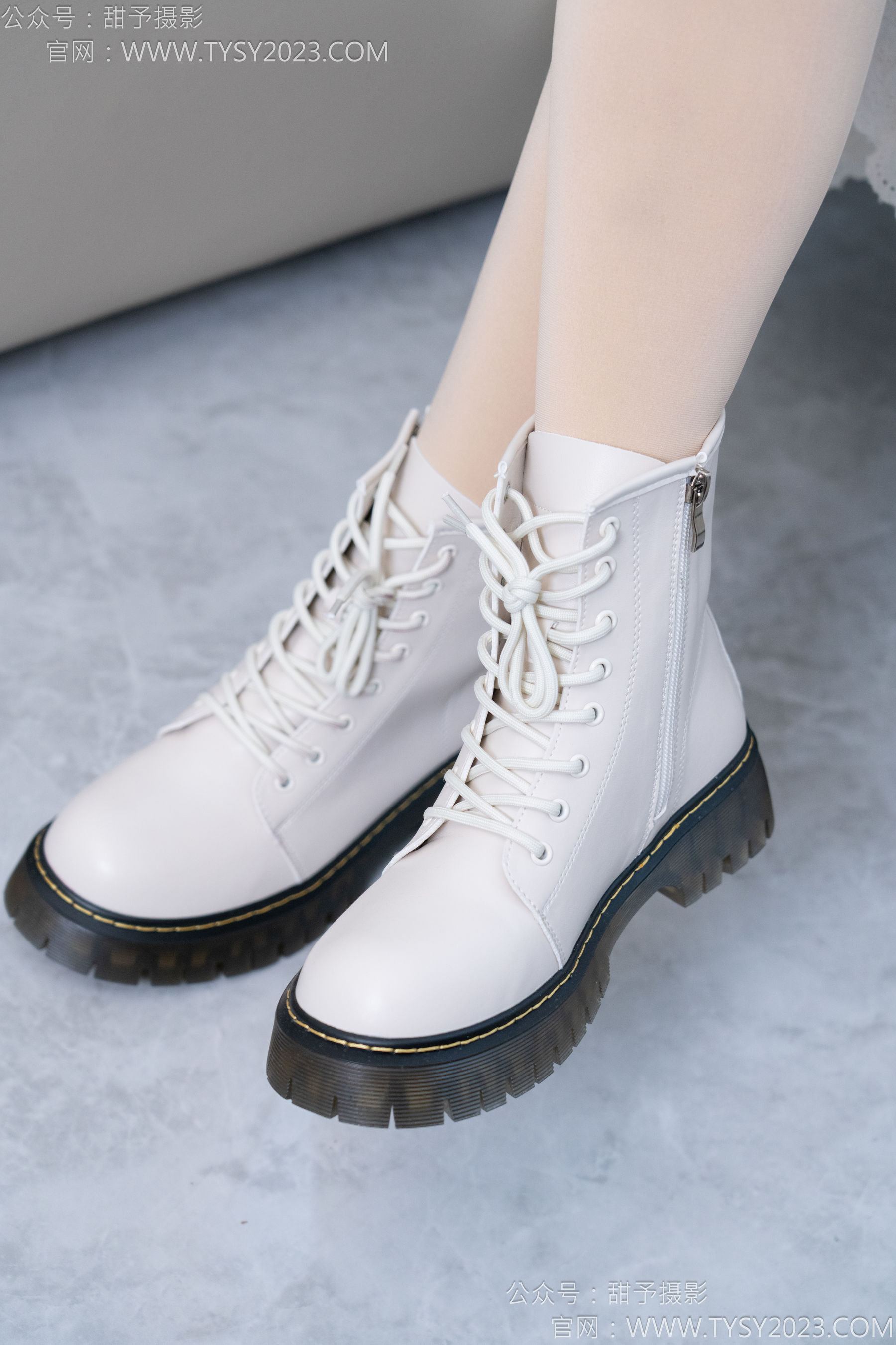 甜予摄影 No.180 贝壳 - 平底鞋、短靴、厚肉丝/(135P)