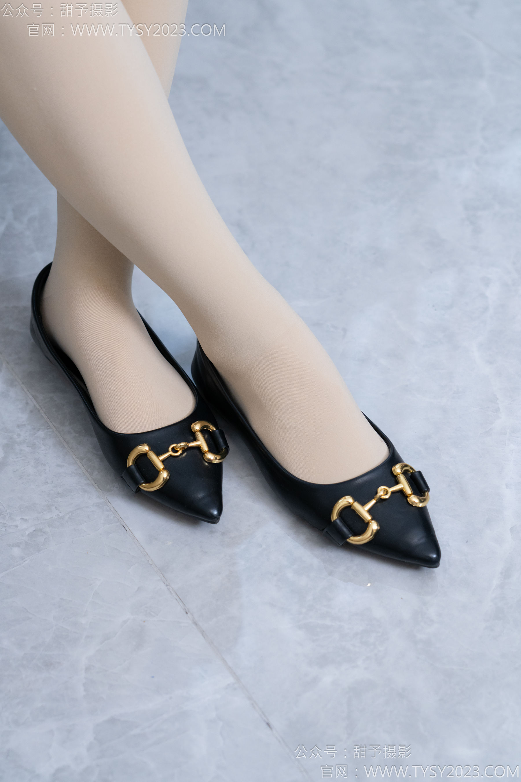 甜予摄影 No.174 贝壳 - 平底鞋、厚肉丝/(130P)