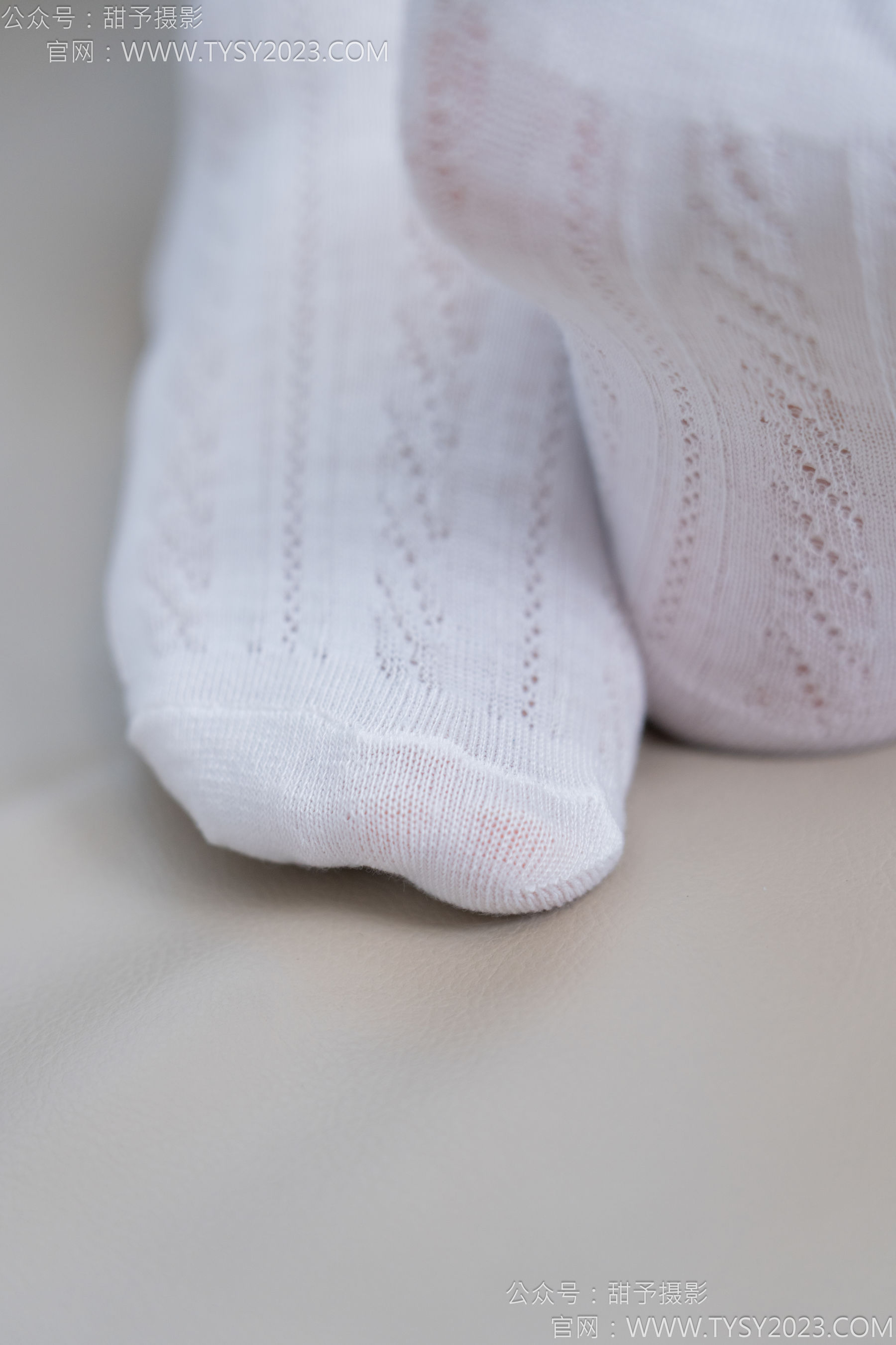 甜予摄影 No.165 贝壳 - 板鞋、白棉袜、裸足/(130P)