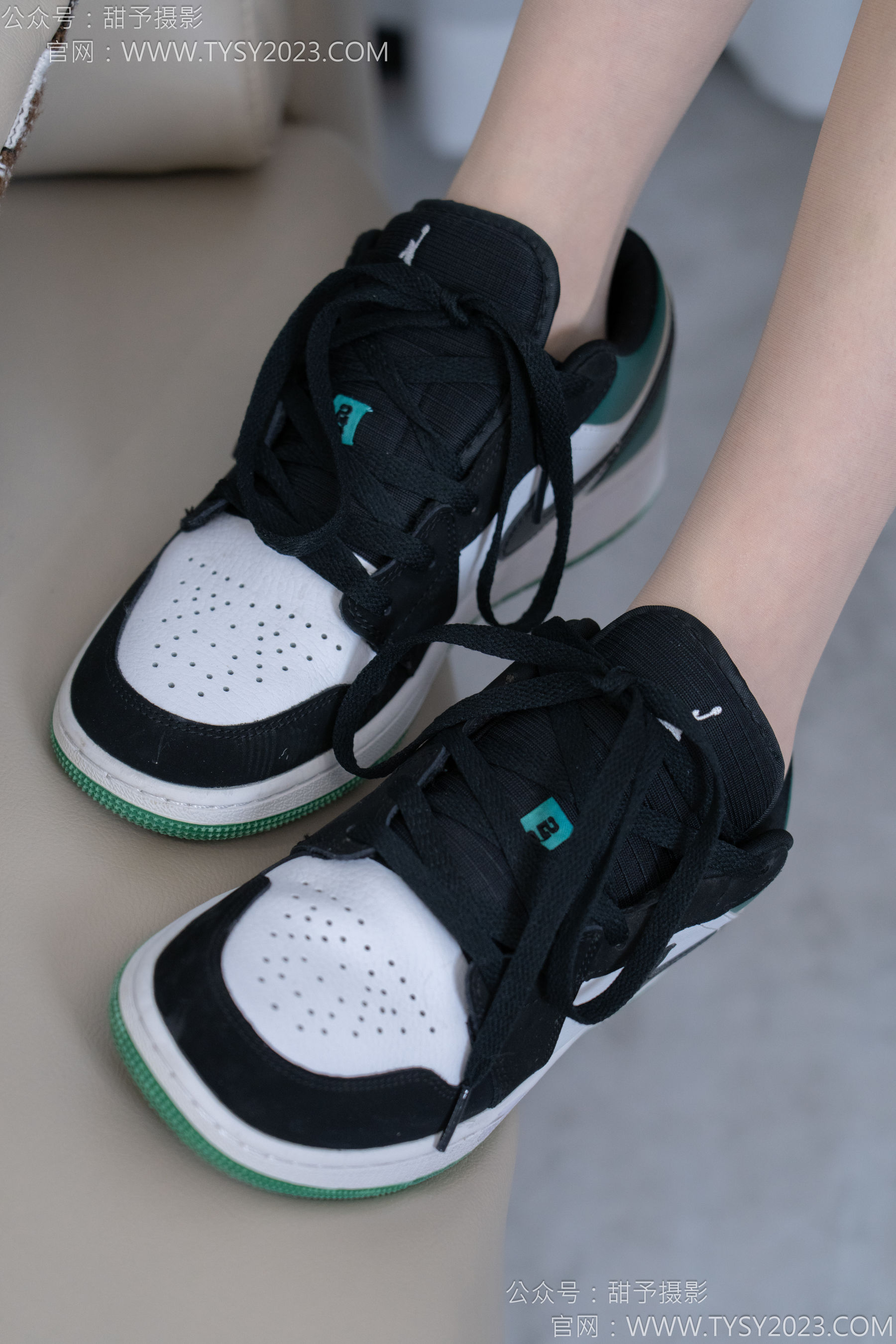 甜予摄影 No.176 珞珞 - 板鞋、薄肉丝/(134P)