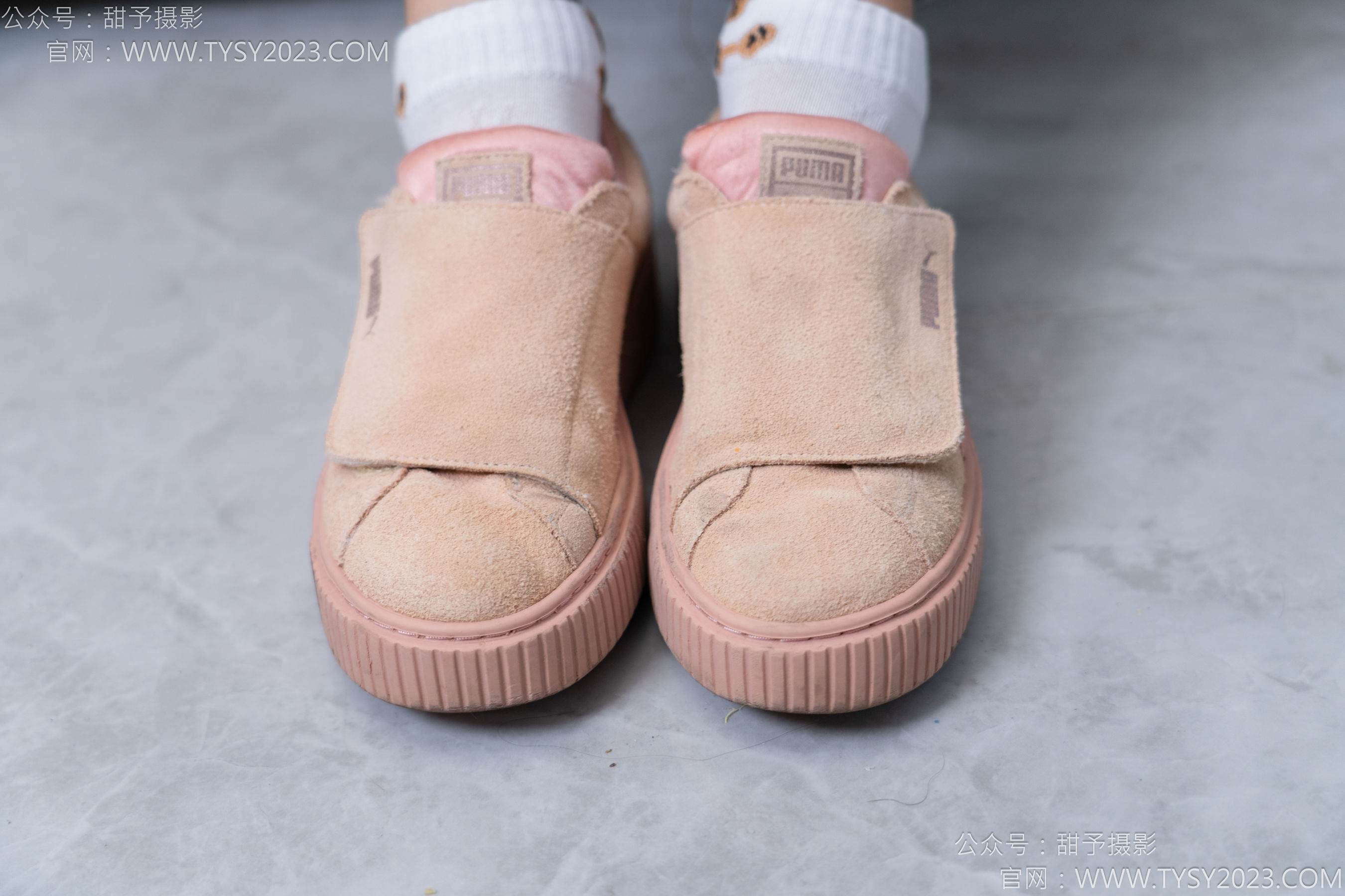 甜予摄影 No.163 娃娃 - 板鞋、白棉袜、裸足/(130P)