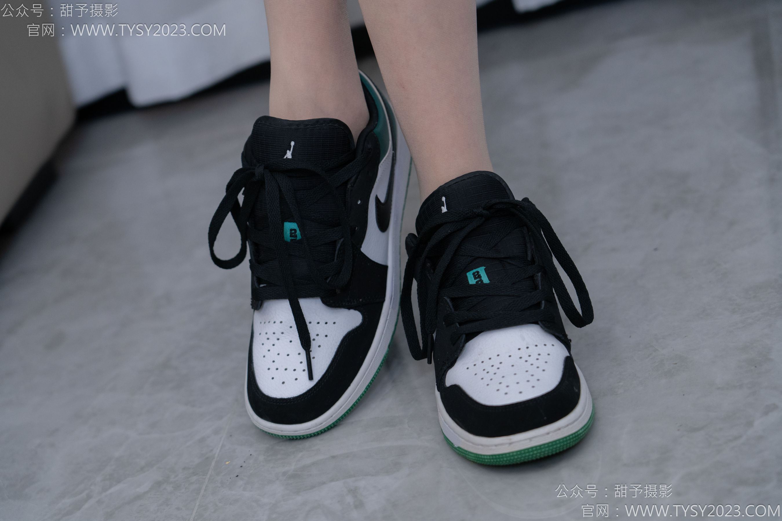 甜予摄影 No.176 珞珞 - 板鞋、薄肉丝/(134P)