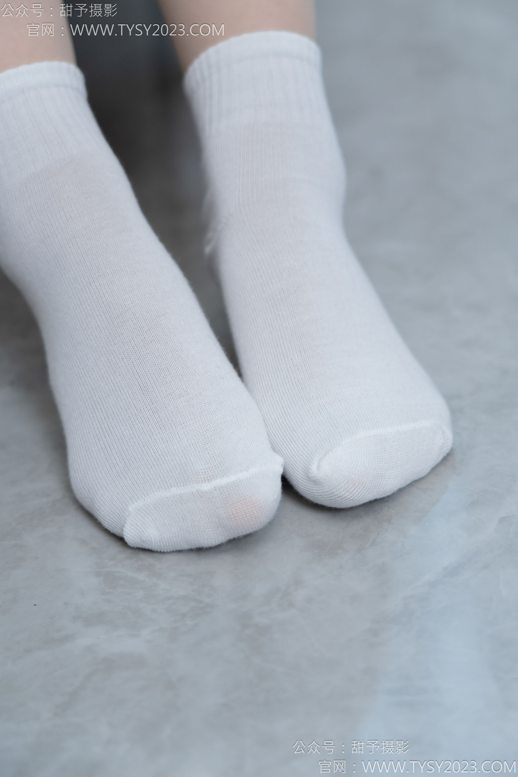 甜予摄影 No.173 小葵 - 棉鞋、白棉袜、薄肉丝/(135P)
