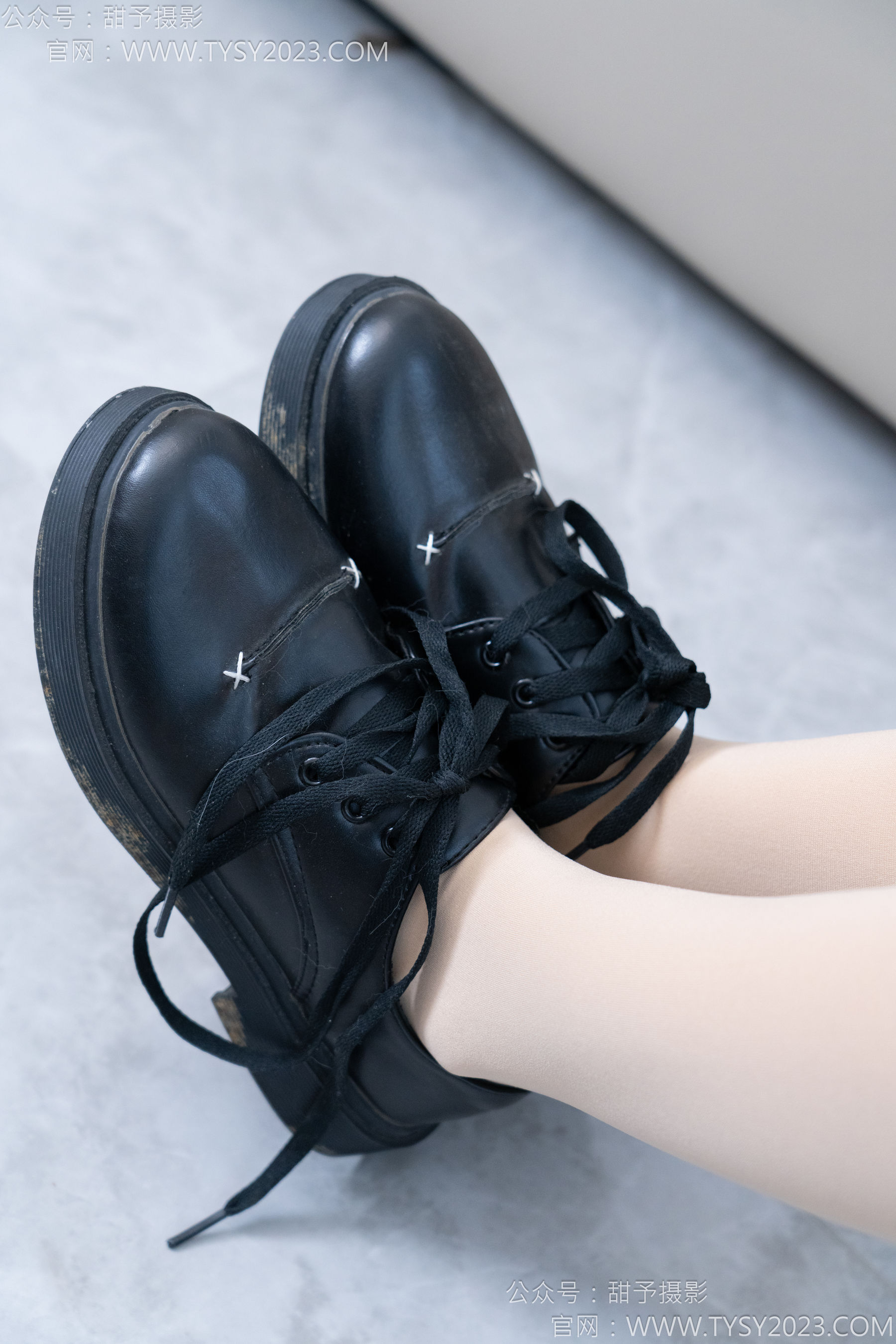 甜予摄影 No.180 贝壳 - 平底鞋、短靴、厚肉丝/(135P)