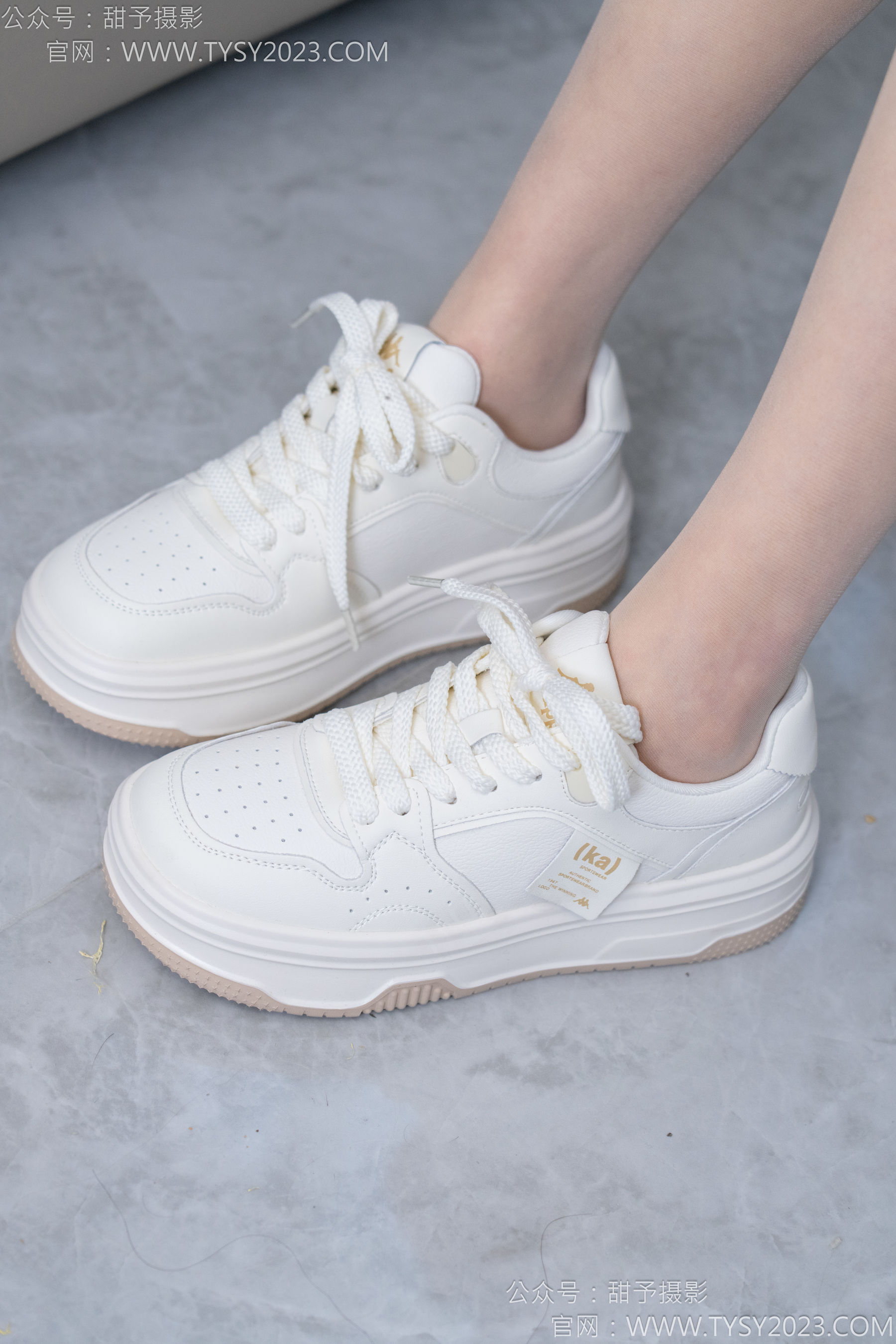 甜予摄影 No.184 澜澜 - 板鞋、薄肉丝/(125P)