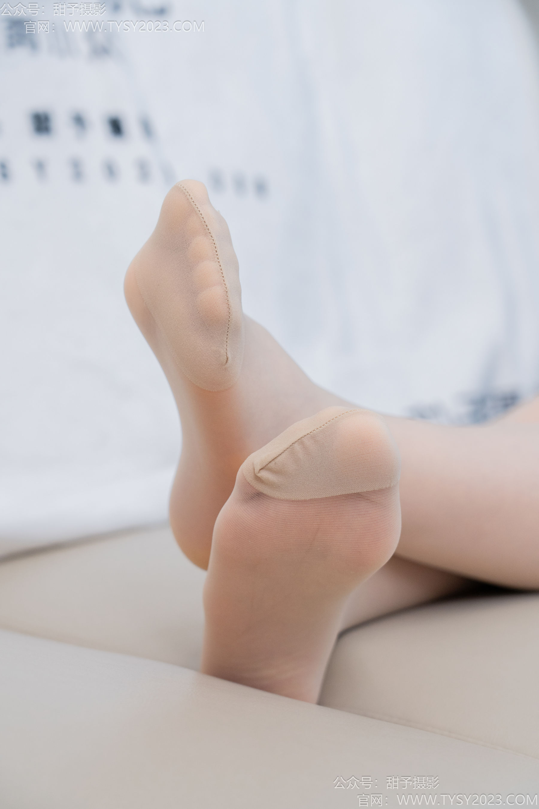 甜予摄影 No.191 贝壳 - 皮鞋、白棉袜、薄肉丝/(135P)