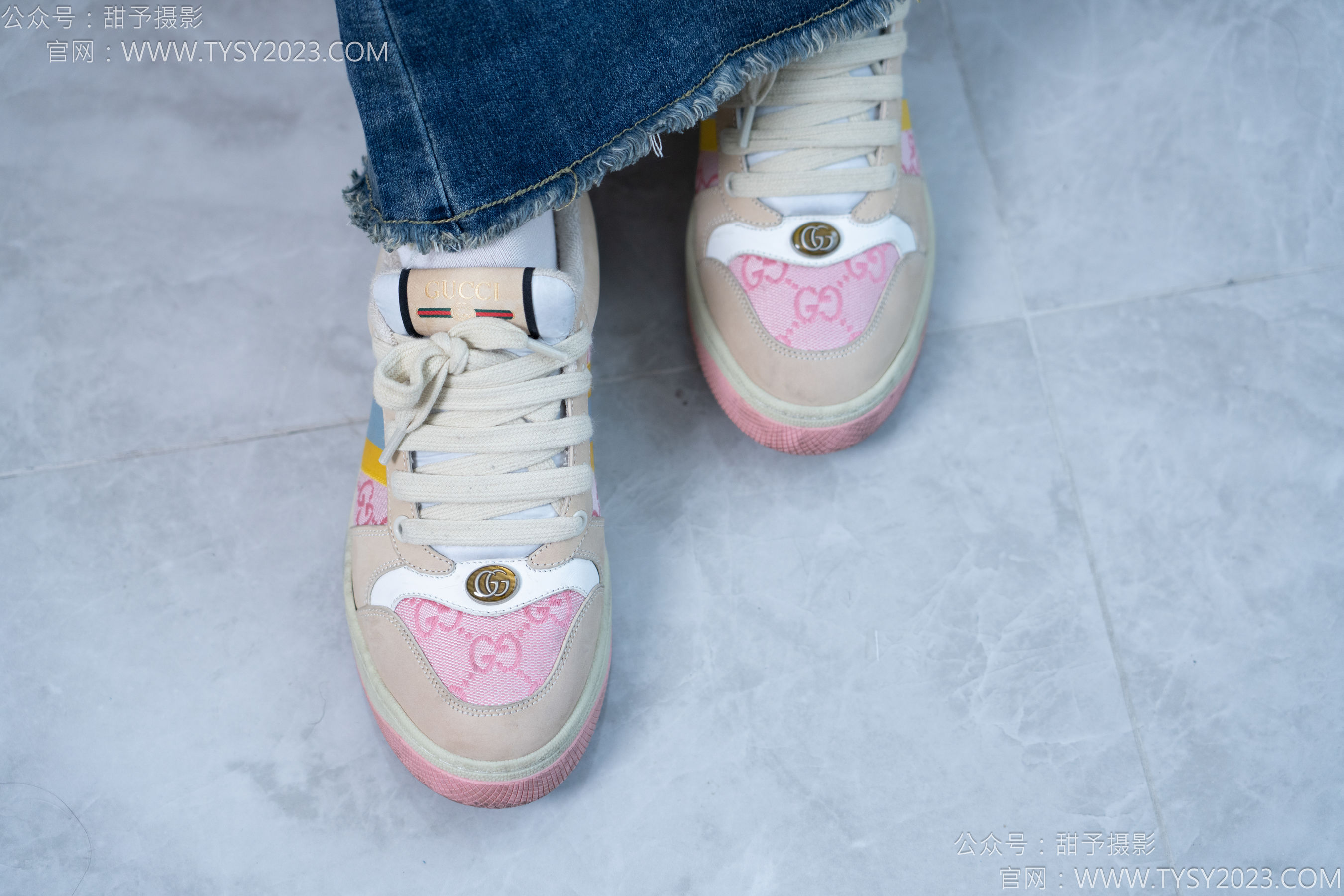 甜予摄影 No.170 珞珞 - 板鞋、白棉袜、裸足/(130P)