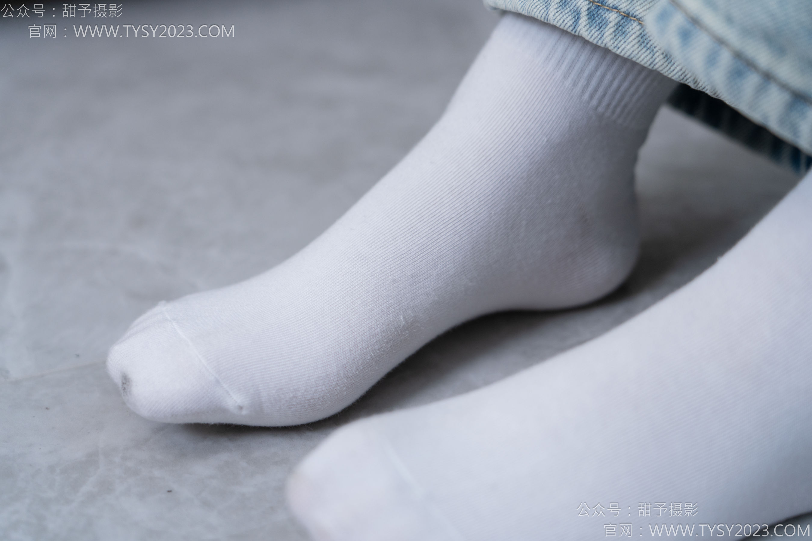 甜予摄影 No.162 知知 - 皮鞋、白棉袜、裸足/(125P)
