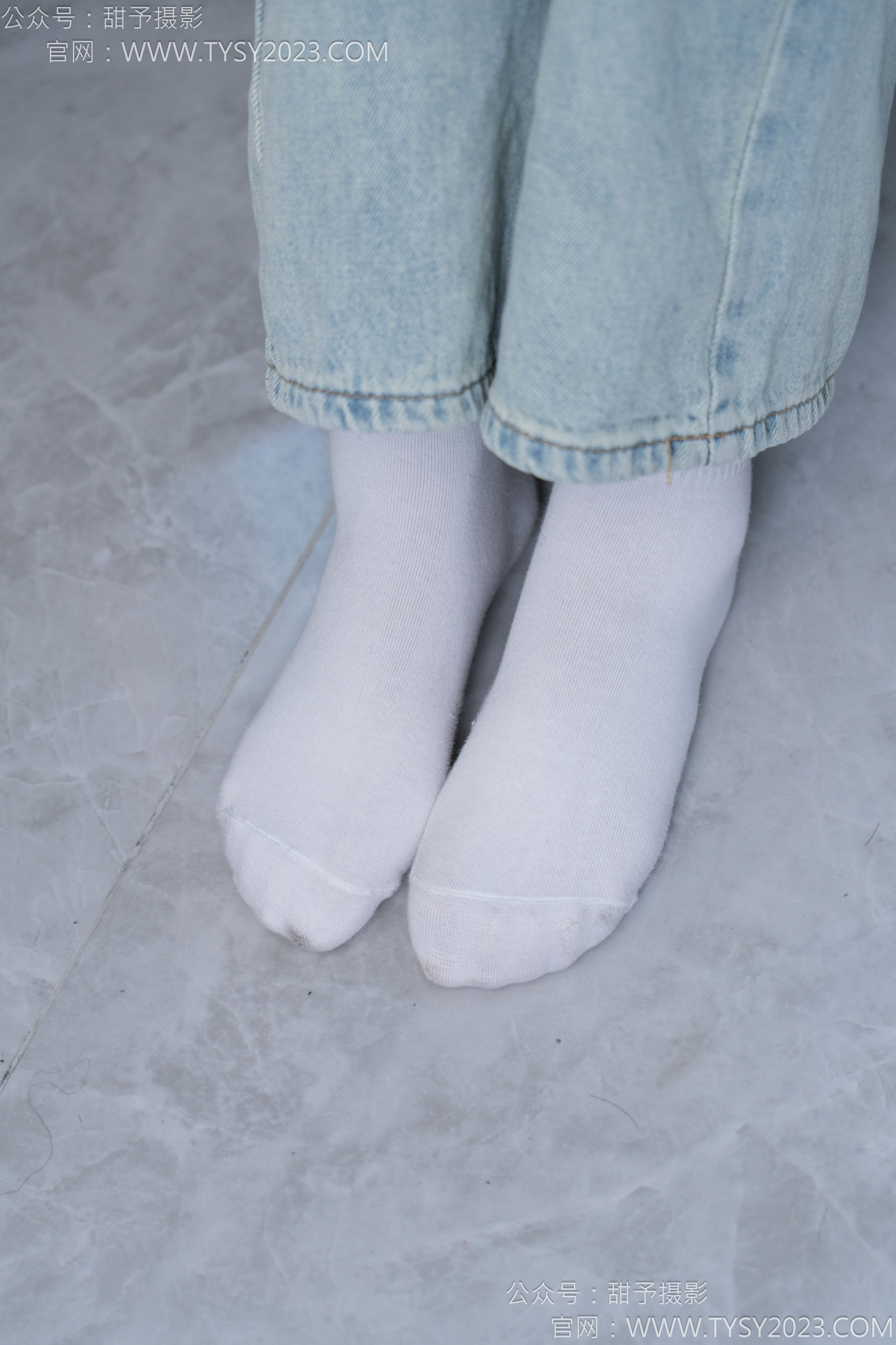 甜予摄影 No.162 知知 - 皮鞋、白棉袜、裸足/(125P)