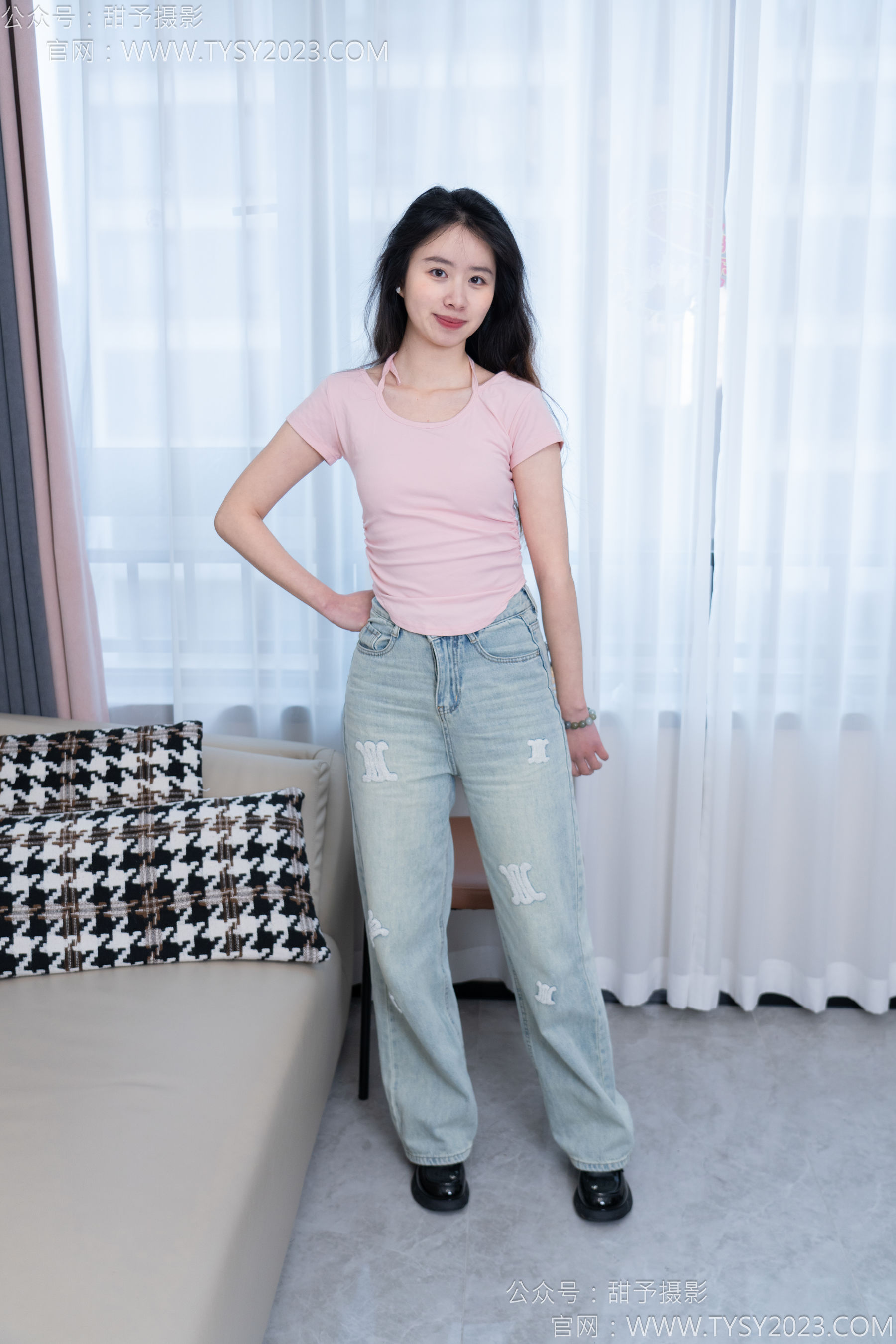 甜予摄影 No.162 知知 - 皮鞋、白棉袜、裸足/(125P)