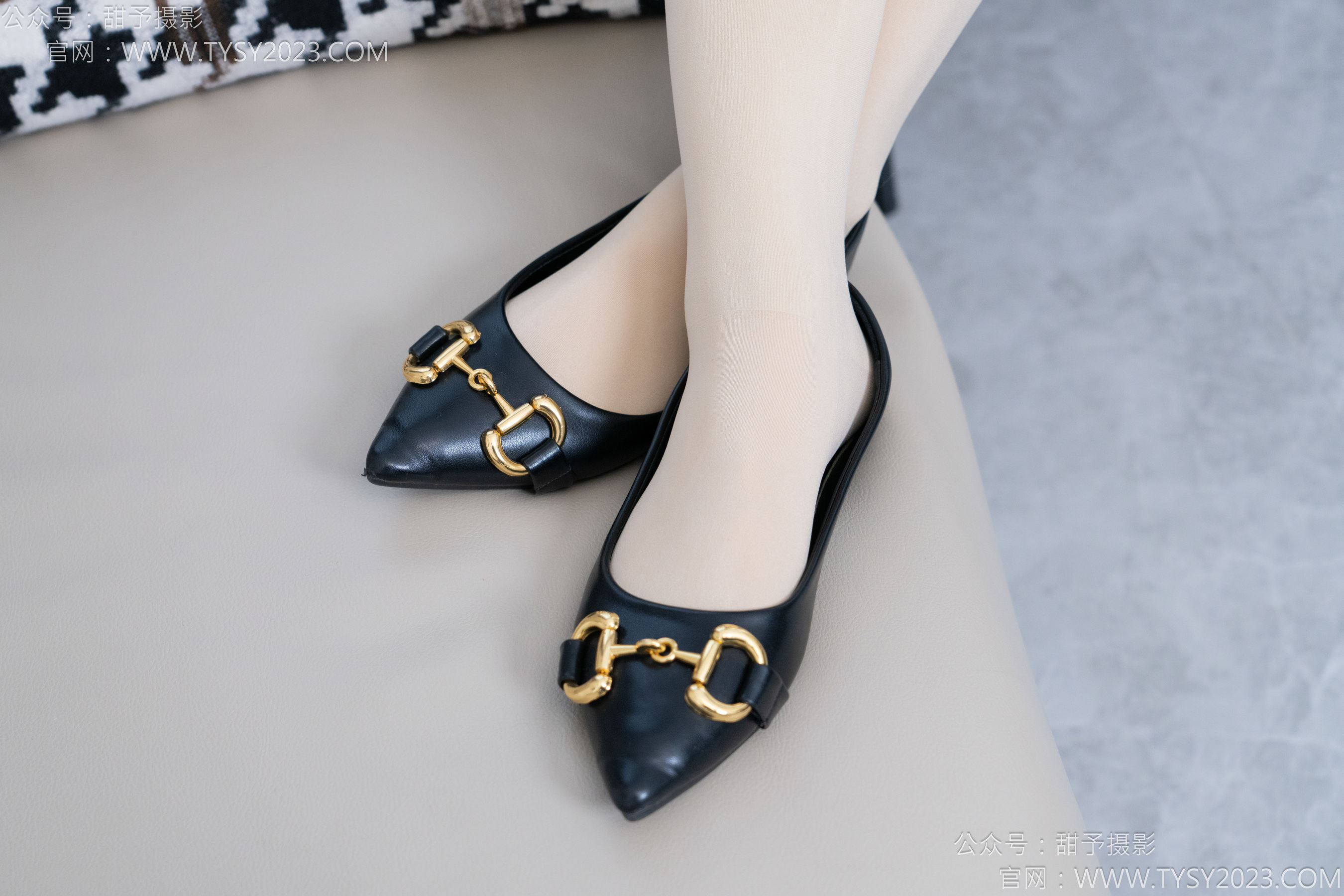 甜予摄影 No.174 贝壳 - 平底鞋、厚肉丝/(130P)