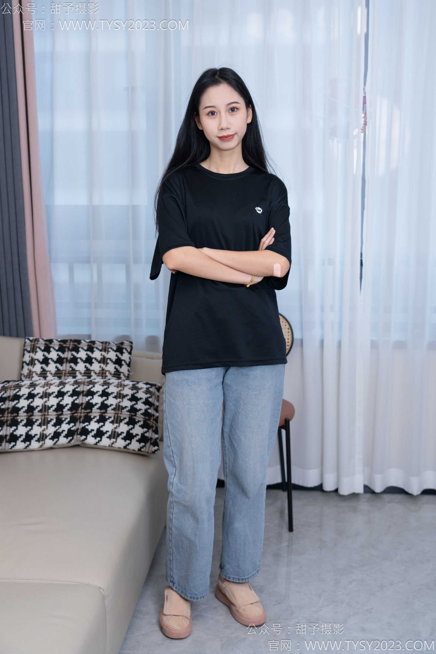 甜予摄影 No.163 娃娃 - 板鞋、白棉袜、裸足/(130P)