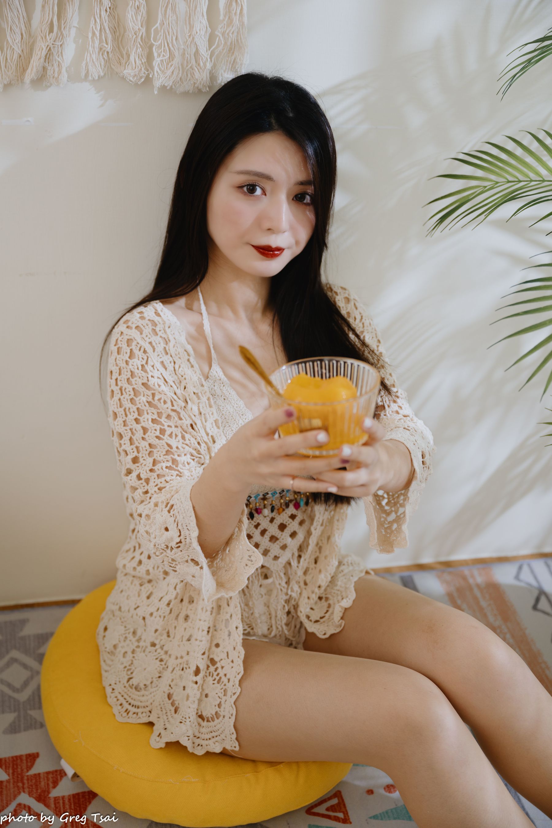 筱筱 - 休闲居家棚拍/(100P)