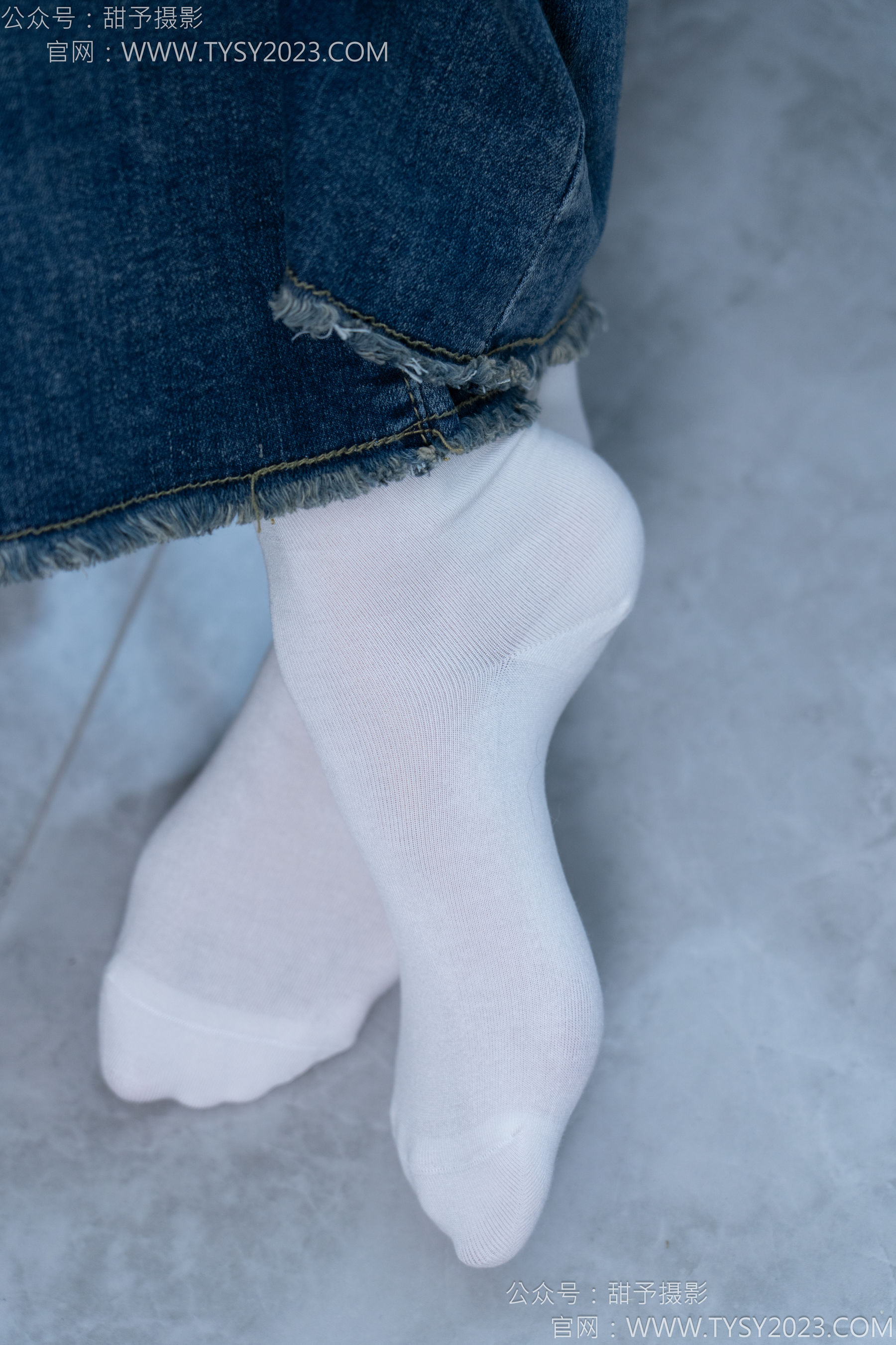 甜予摄影 No.170 珞珞 - 板鞋、白棉袜、裸足/(130P)