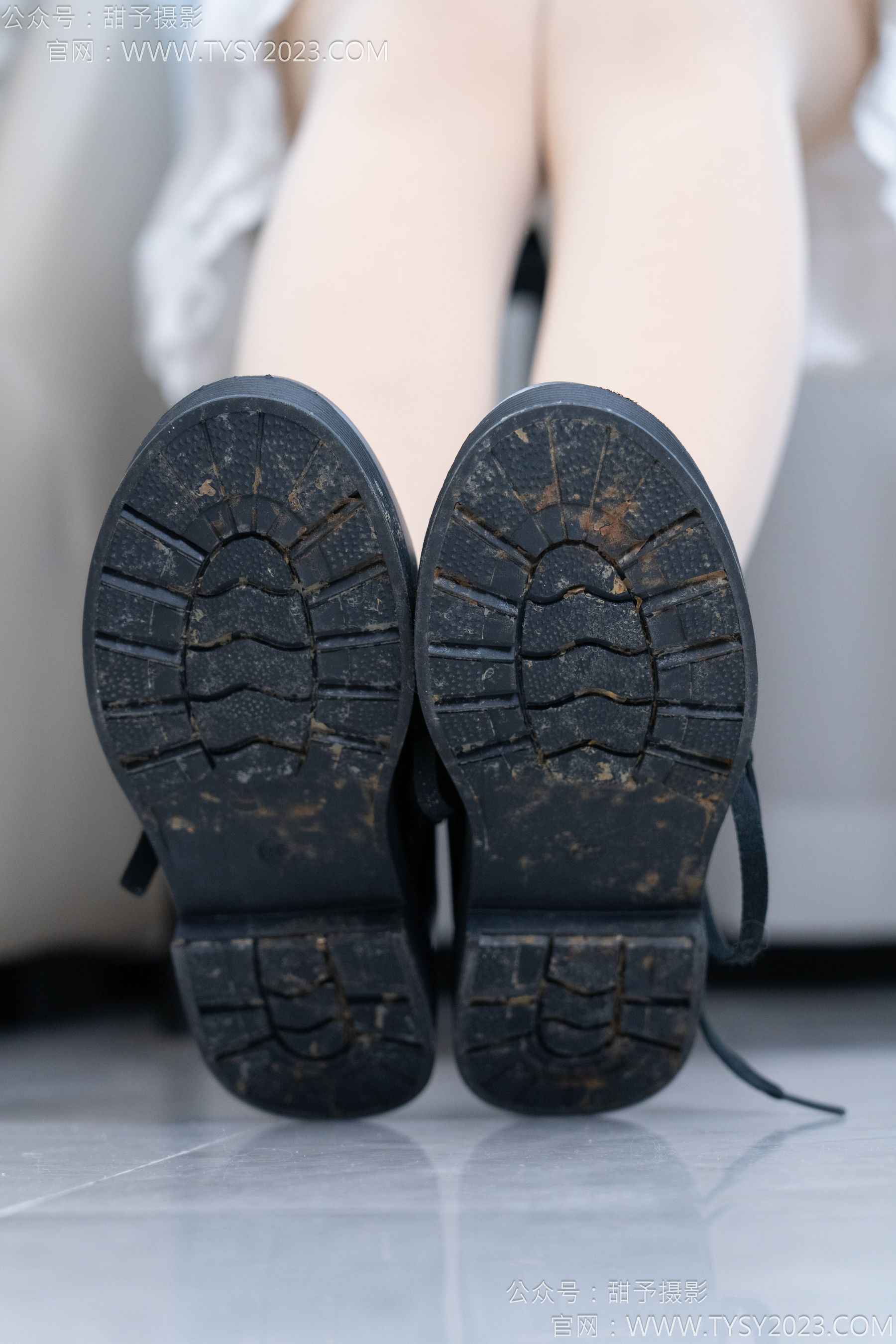 甜予摄影 No.180 贝壳 - 平底鞋、短靴、厚肉丝/(135P)