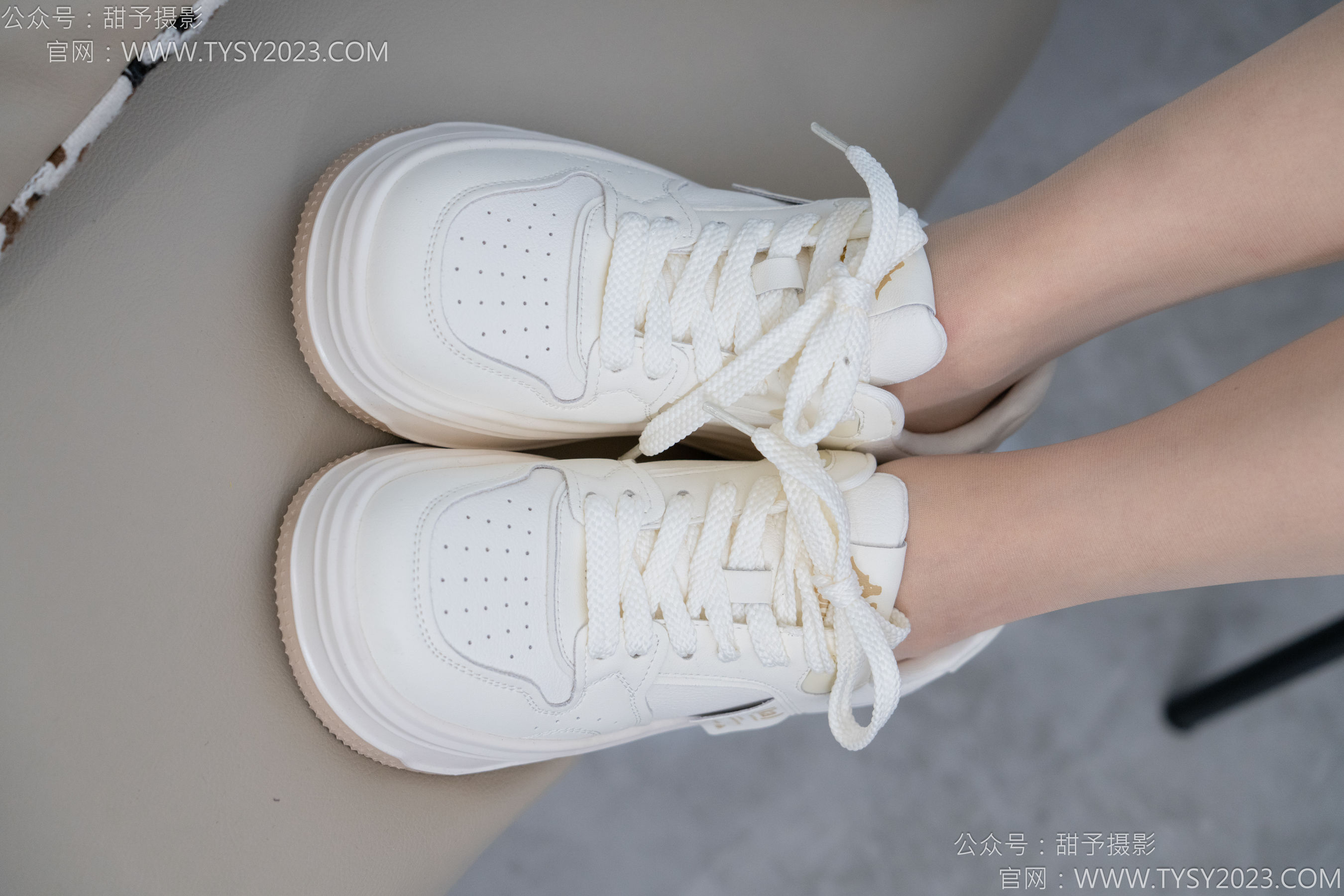 甜予摄影 No.184 澜澜 - 板鞋、薄肉丝/(125P)