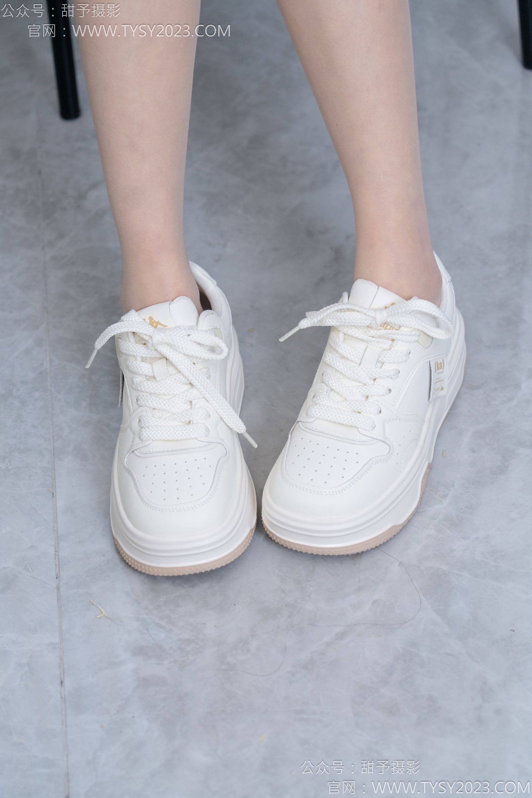 甜予摄影 No.184 澜澜 - 板鞋、薄肉丝/(125P)