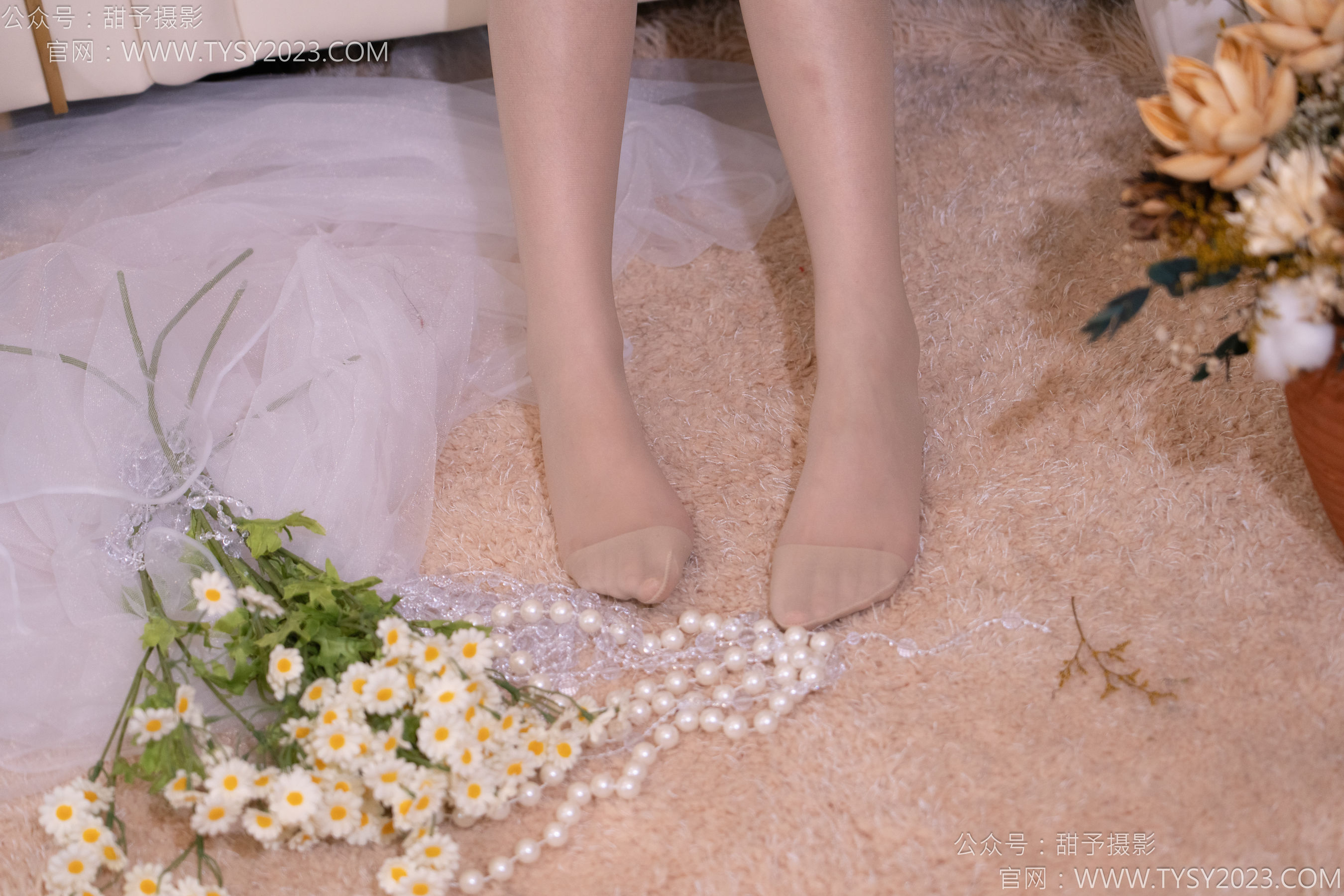 甜予摄影 No.177 璇璇 - 板鞋、白棉袜、薄肉丝/(129P)