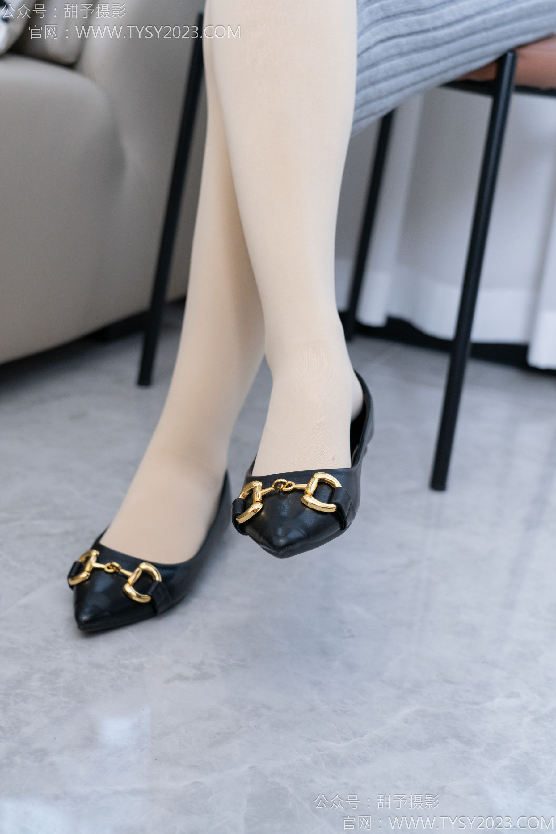 甜予摄影 No.174 贝壳 - 平底鞋、厚肉丝/(130P)