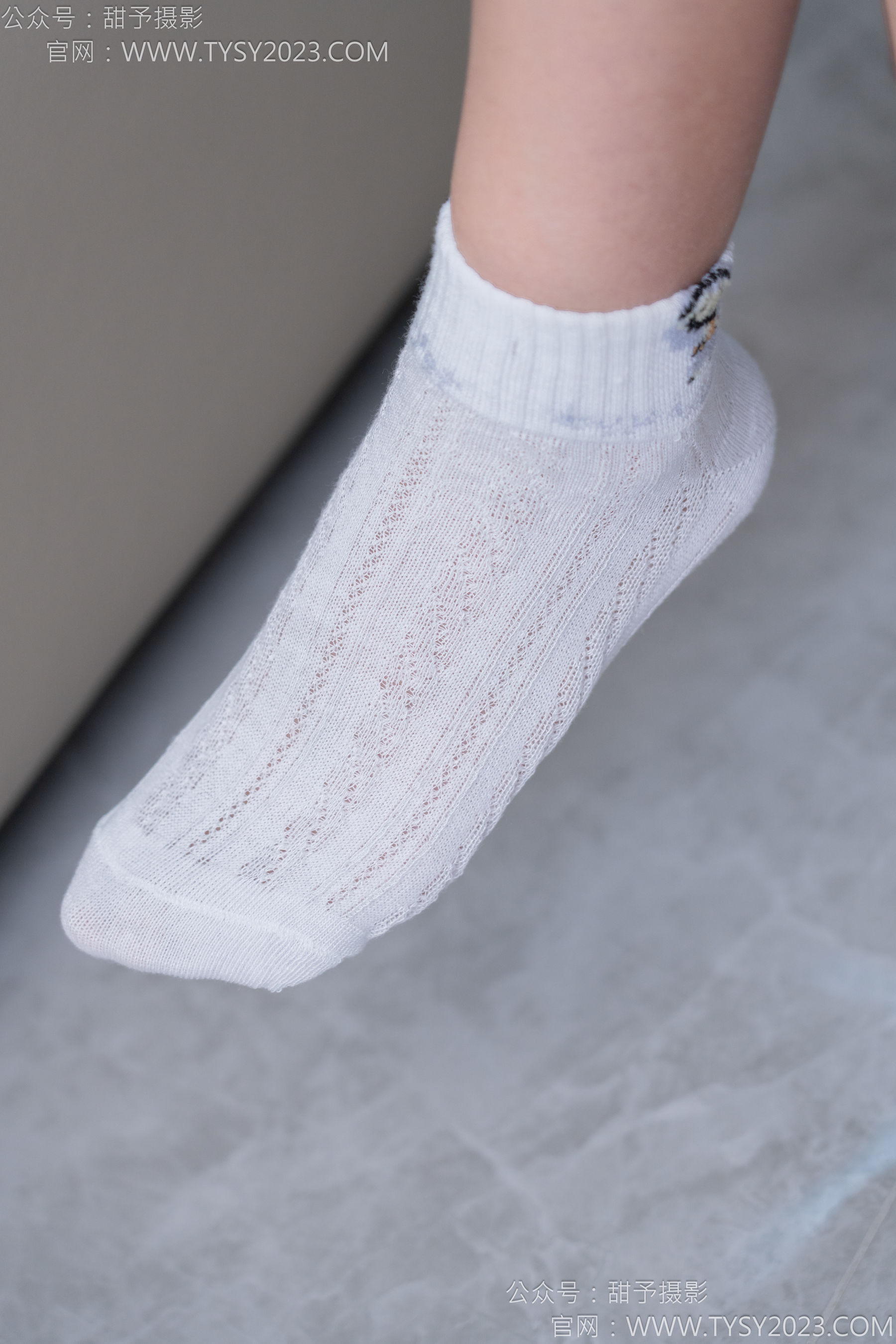 甜予摄影 No.165 贝壳 - 板鞋、白棉袜、裸足/(130P)
