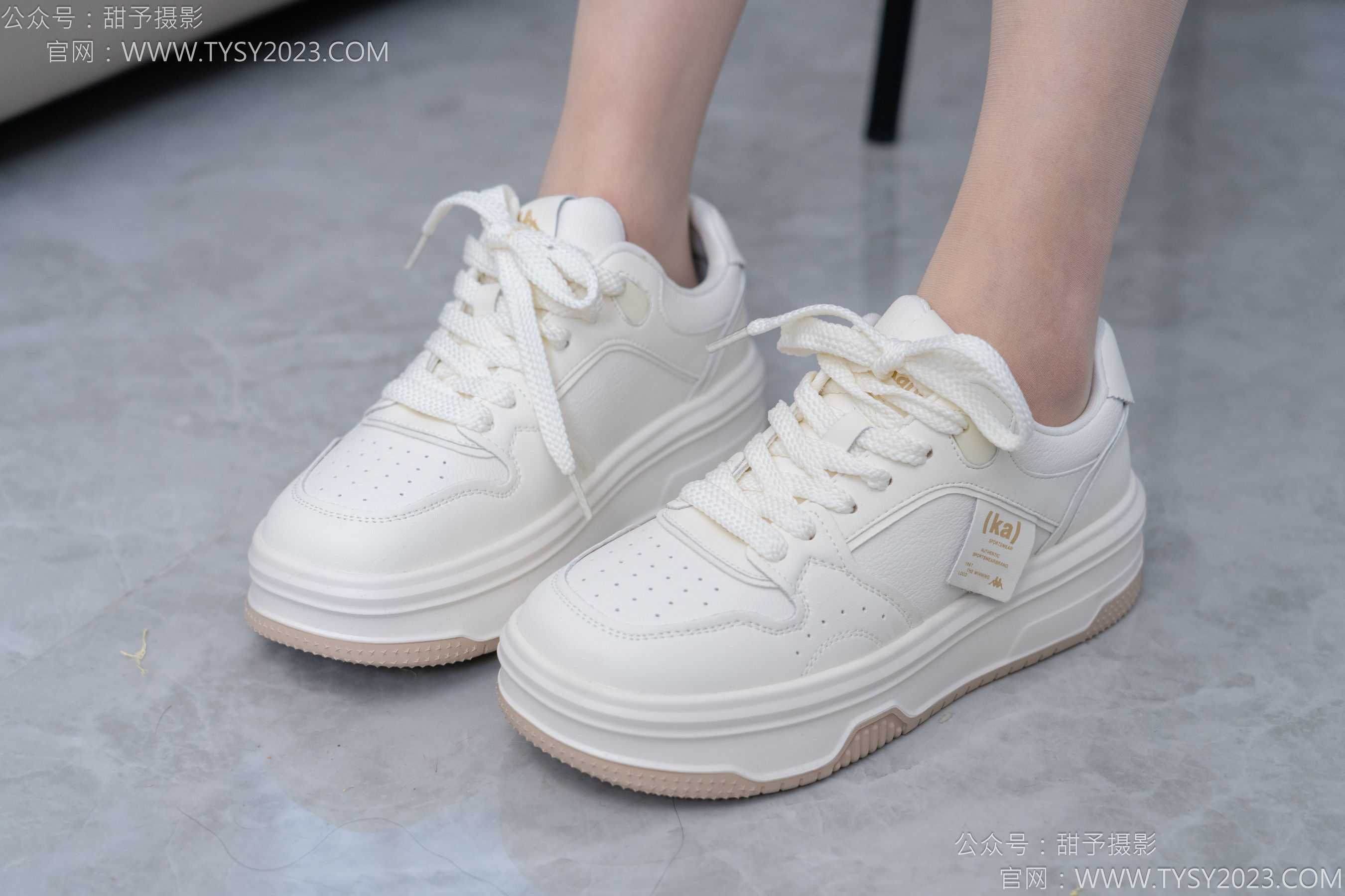 甜予摄影 No.184 澜澜 - 板鞋、薄肉丝/(125P)