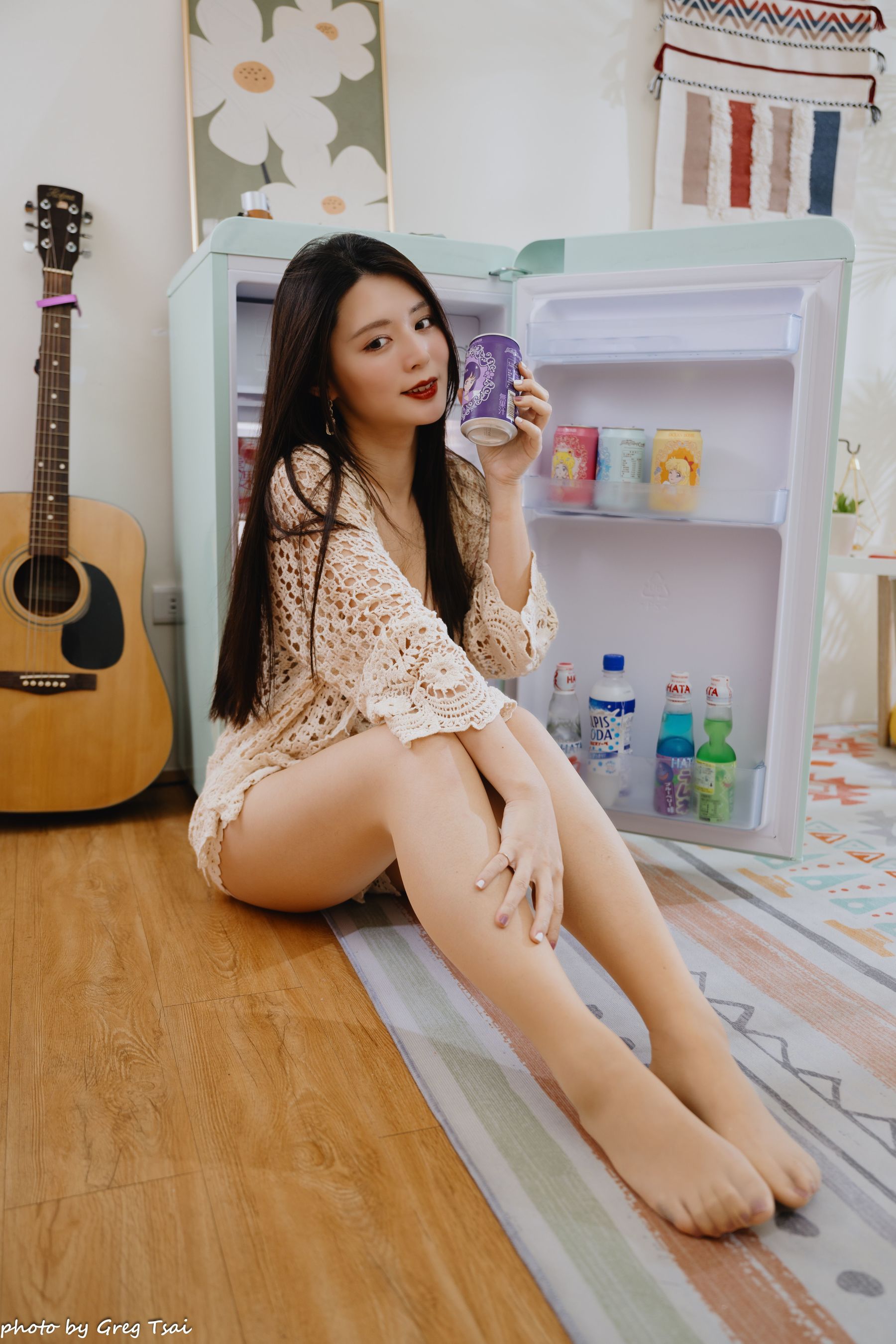 筱筱 - 休闲居家棚拍/(100P)