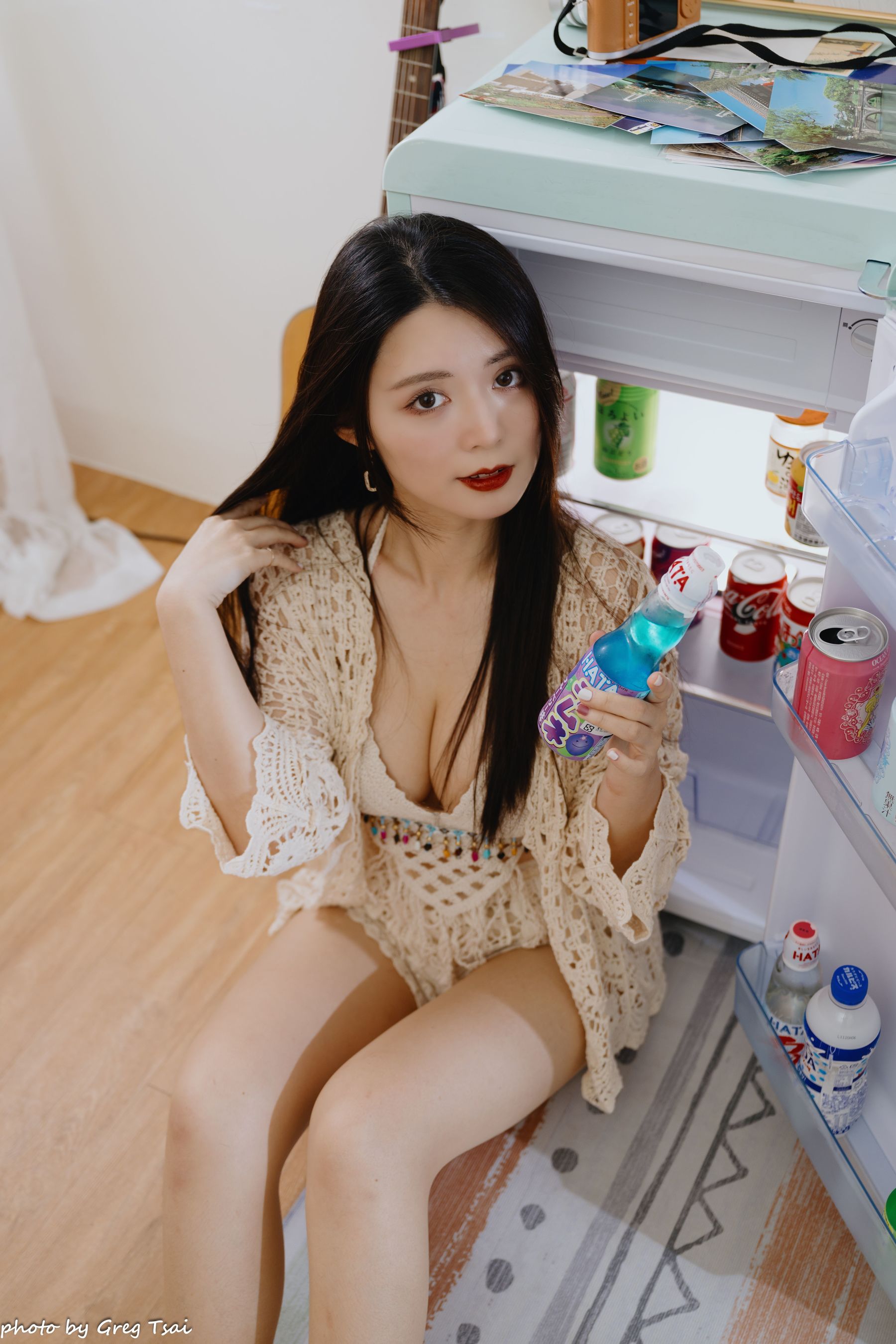 筱筱 - 休闲居家棚拍/(100P)