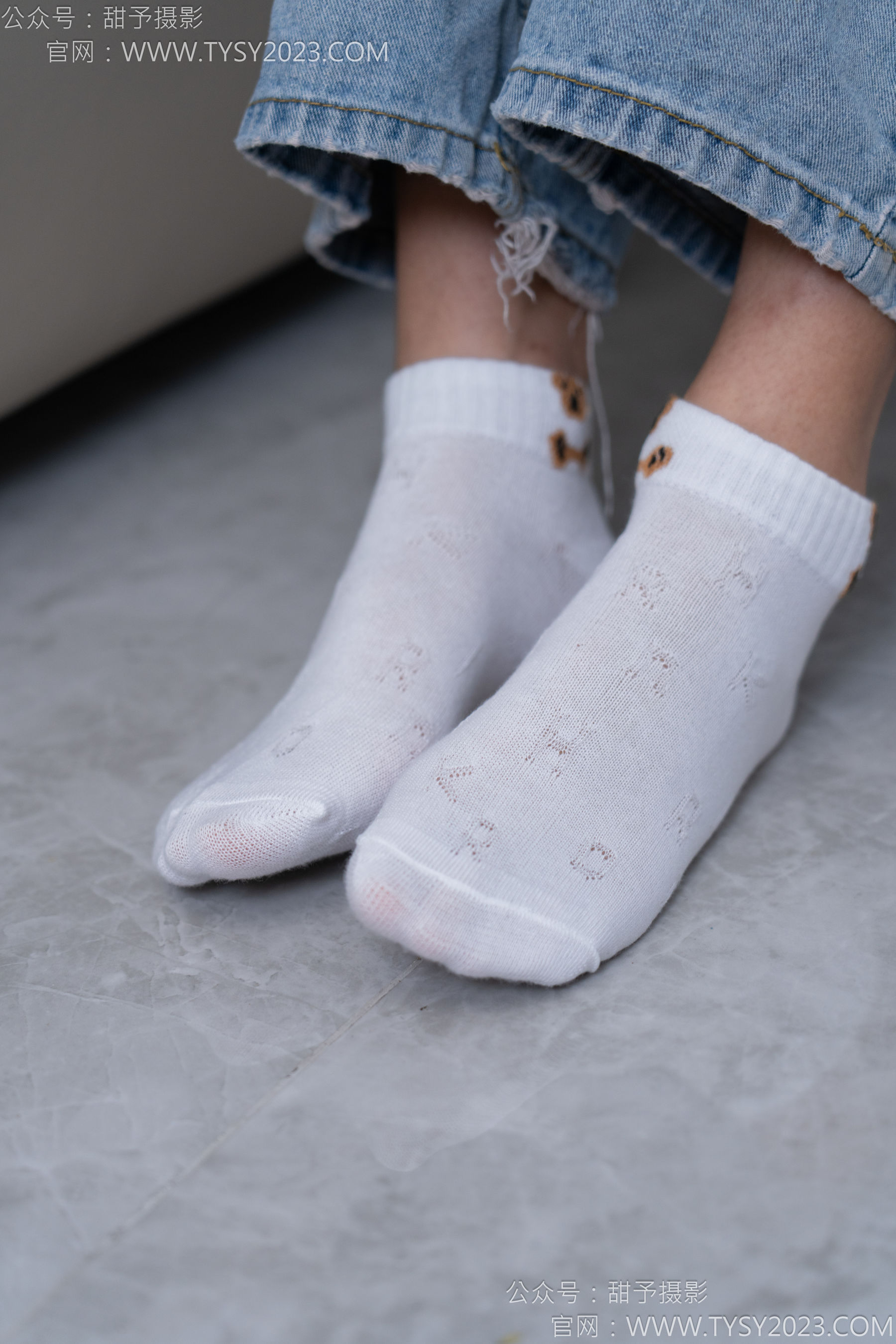 甜予摄影 No.163 娃娃 - 板鞋、白棉袜、裸足/(130P)