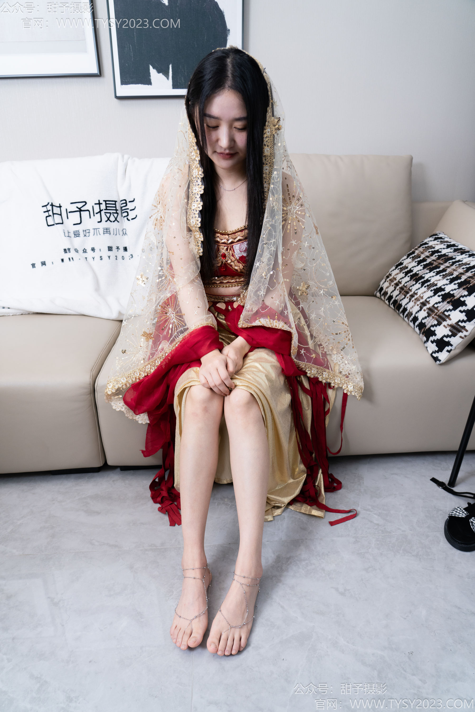 甜予摄影 No.190 澜澜 - 凉鞋、裸足/(138P)