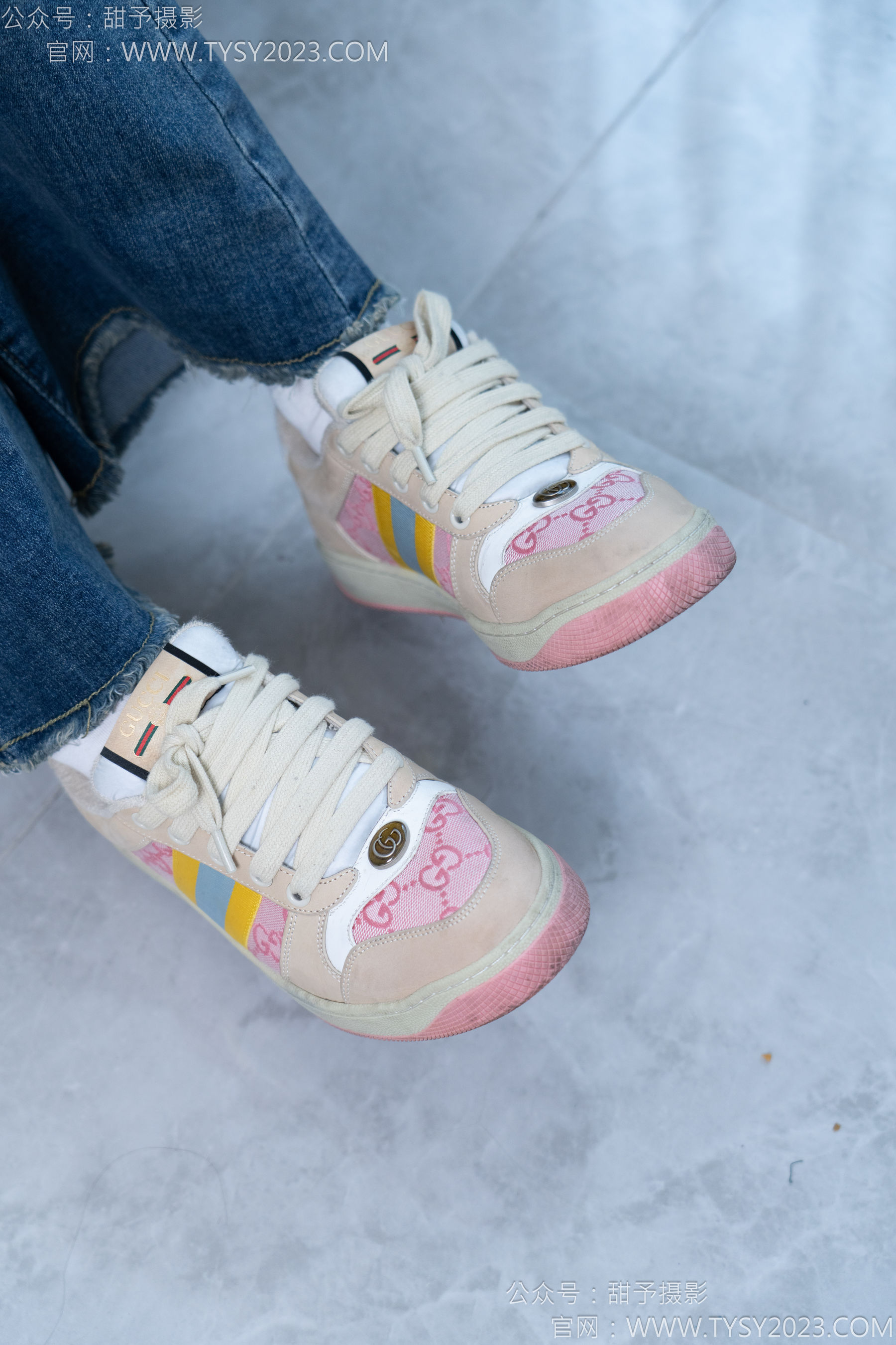 甜予摄影 No.170 珞珞 - 板鞋、白棉袜、裸足/(130P)