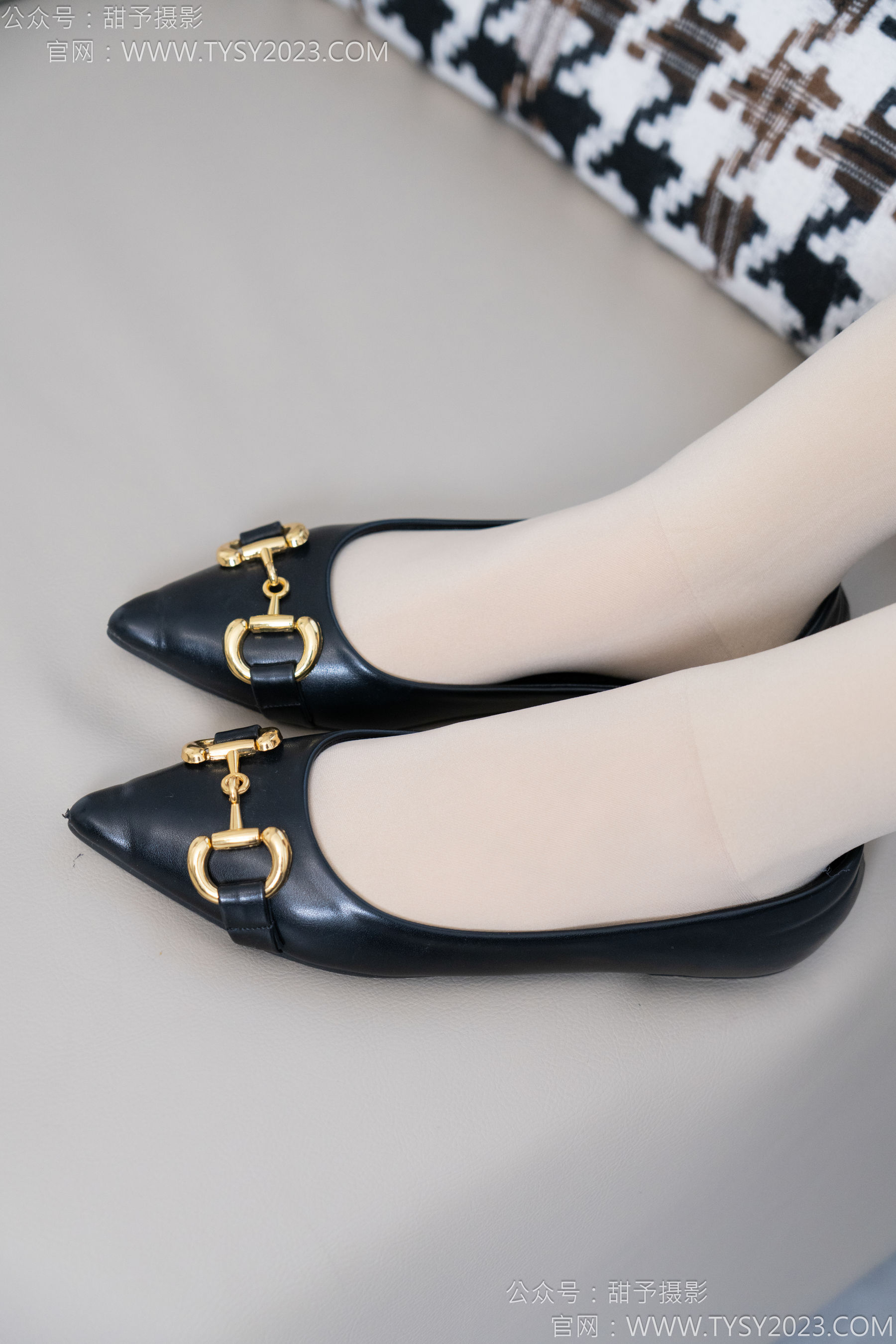 甜予摄影 No.174 贝壳 - 平底鞋、厚肉丝/(130P)