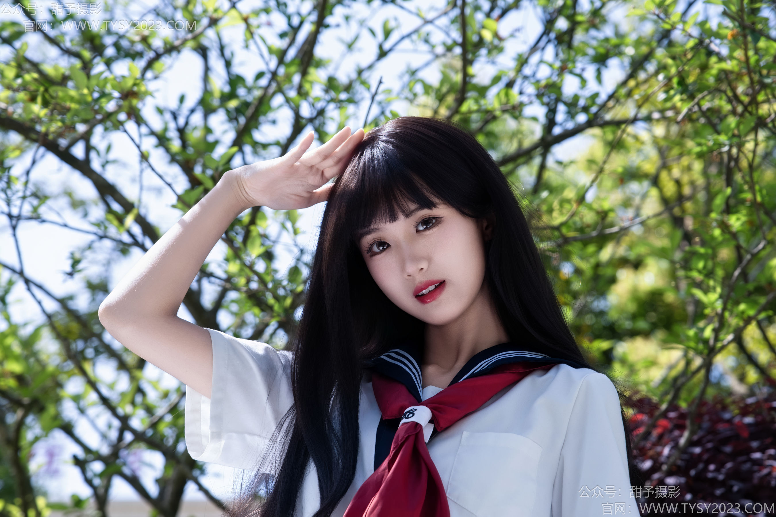 甜予摄影 No.193 小甜桃 - 皮鞋、大腿袜、裸足/(129P)