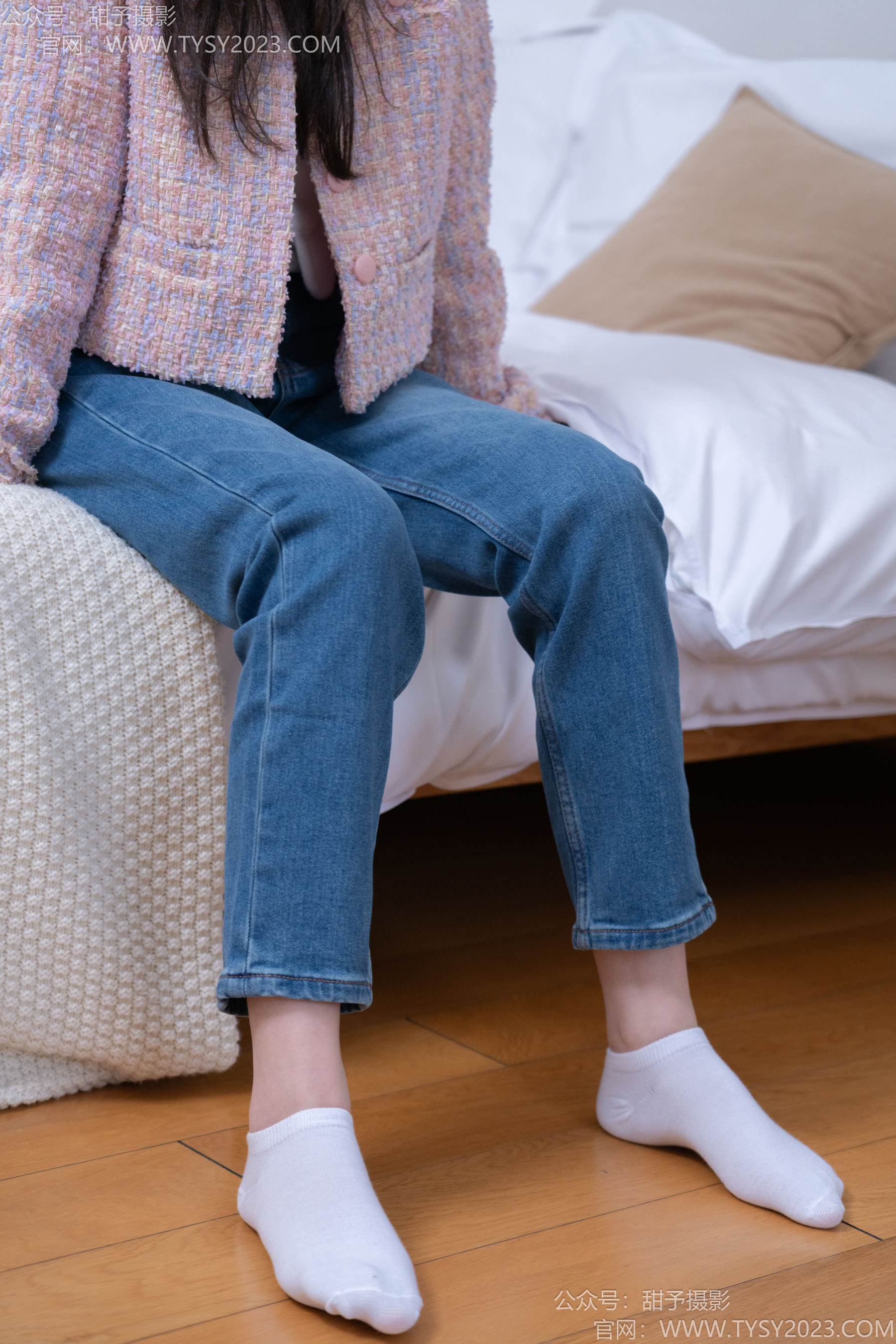 甜予摄影 No.189 璇璇 - 帆布鞋、裸足、抖腿剧情/(134P)