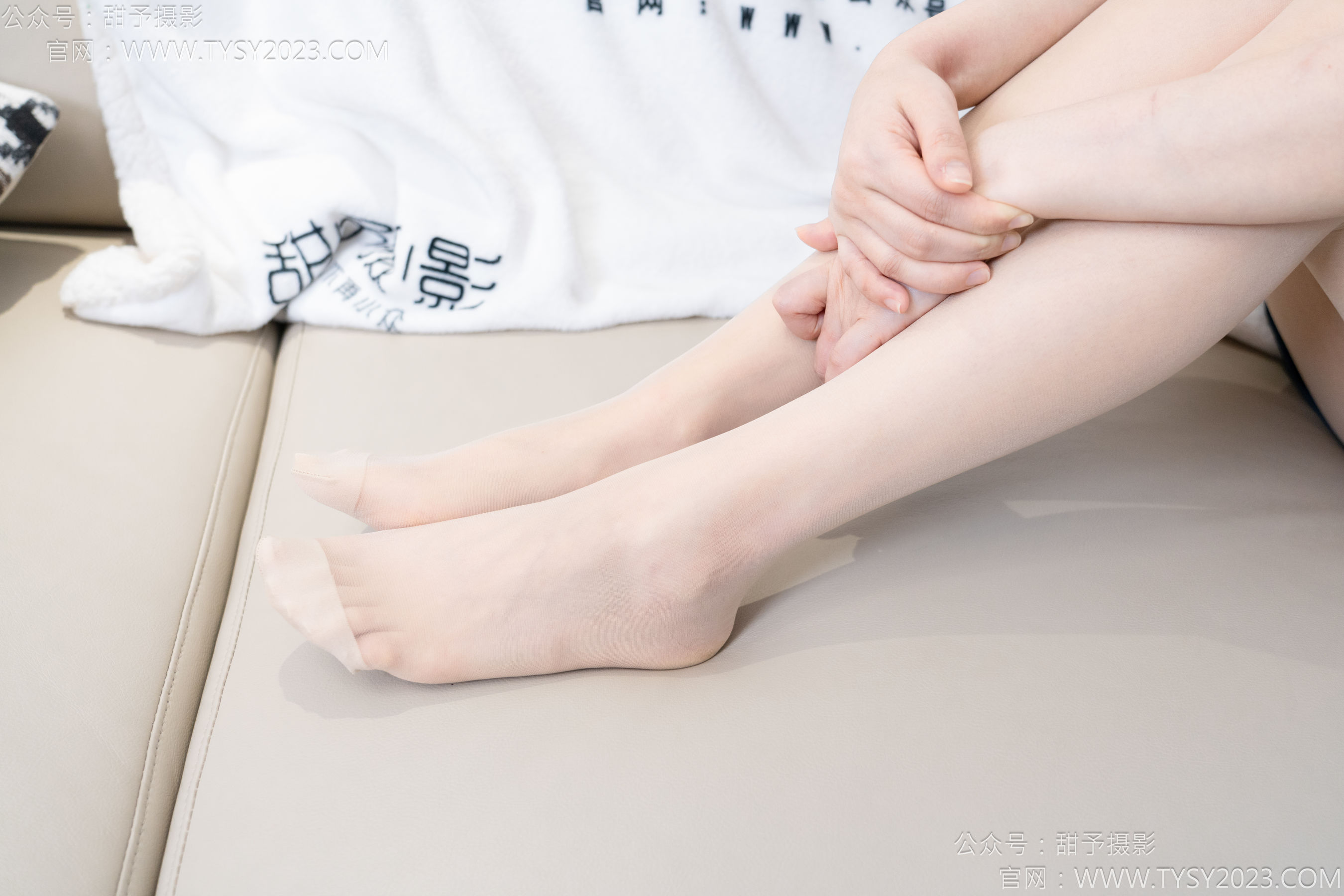 甜予摄影 No.184 澜澜 - 板鞋、薄肉丝/(125P)