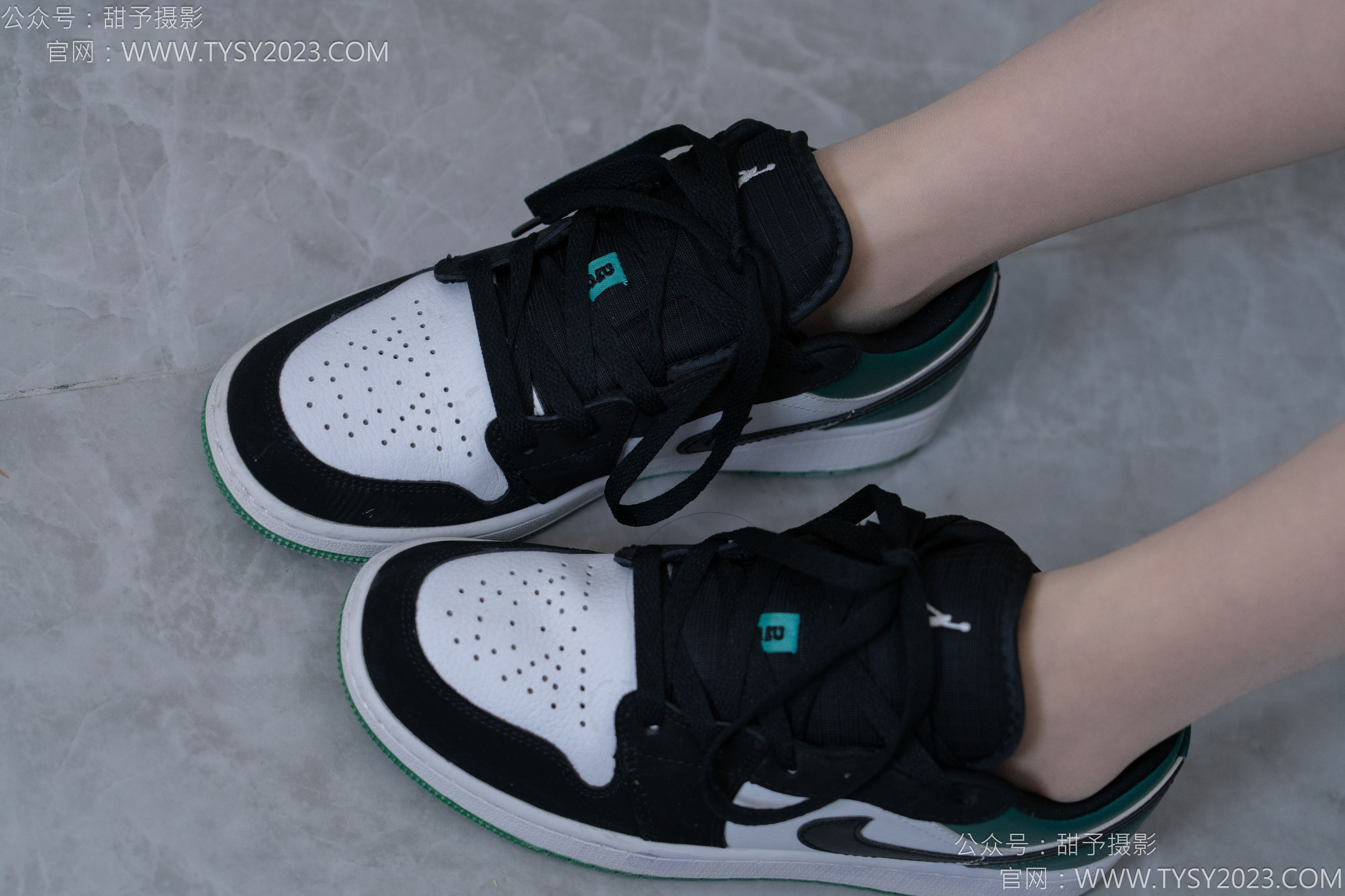 甜予摄影 No.176 珞珞 - 板鞋、薄肉丝/(134P)