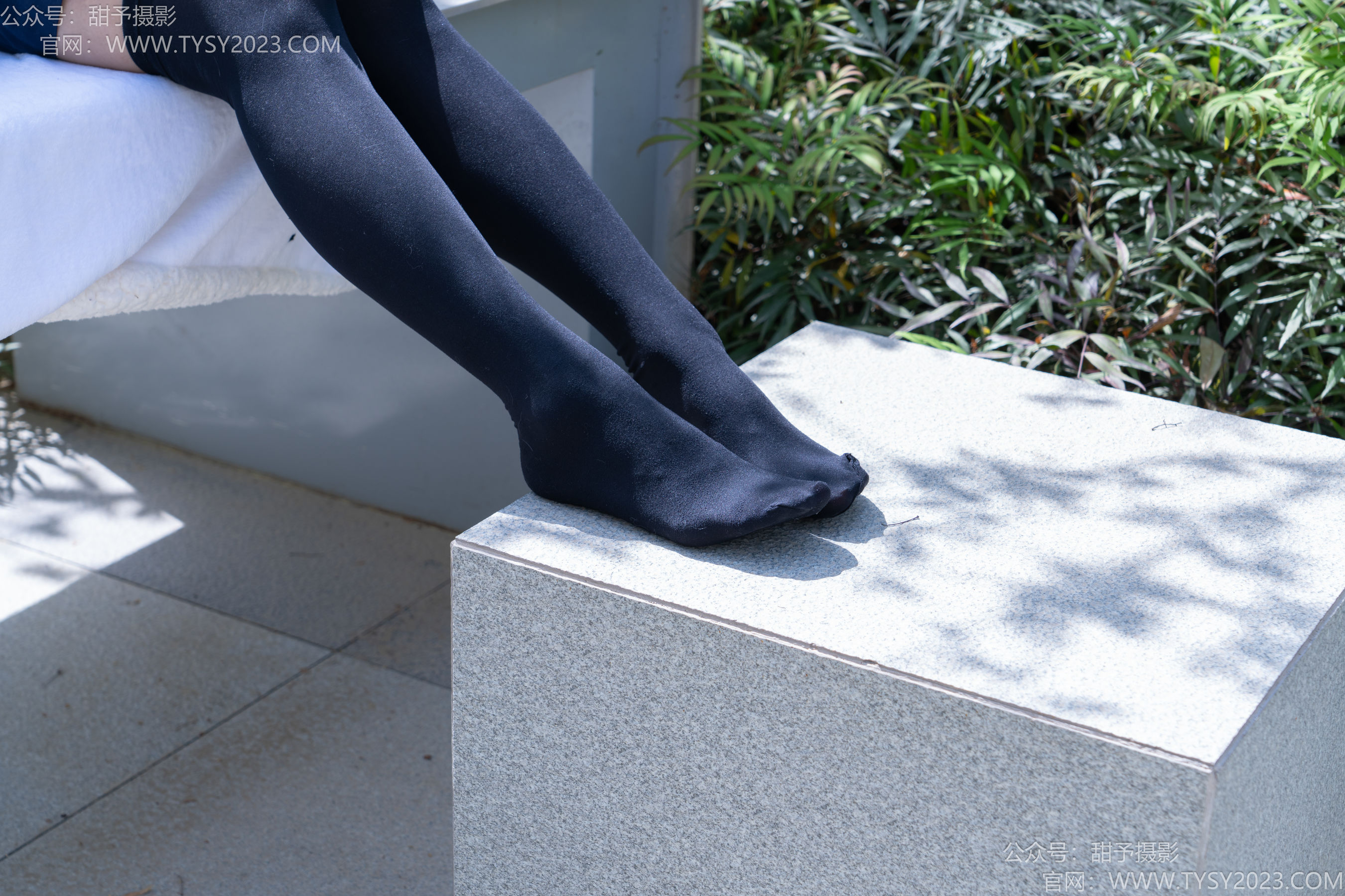 甜予摄影 No.193 小甜桃 - 皮鞋、大腿袜、裸足/(129P)