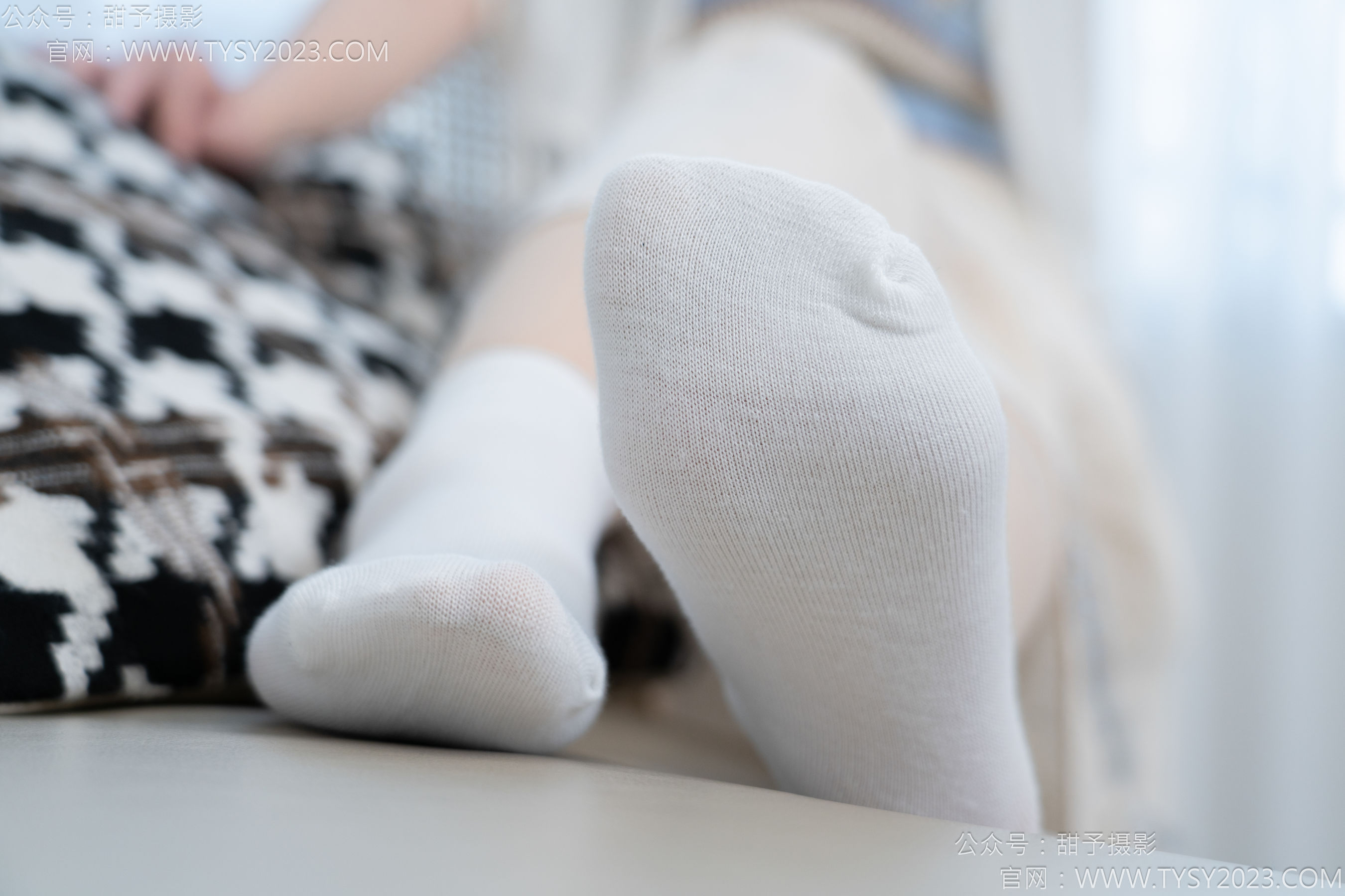 甜予摄影 No.173 小葵 - 棉鞋、白棉袜、薄肉丝/(135P)