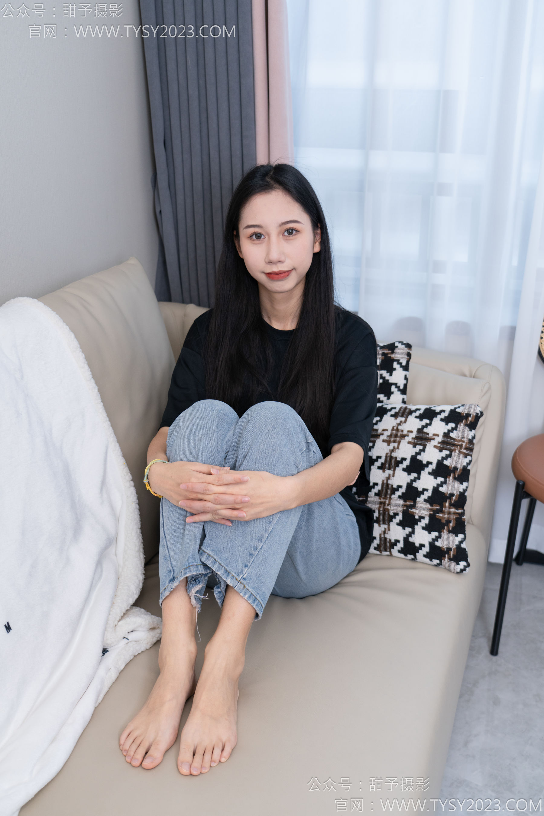 甜予摄影 No.163 娃娃 - 板鞋、白棉袜、裸足/(130P)