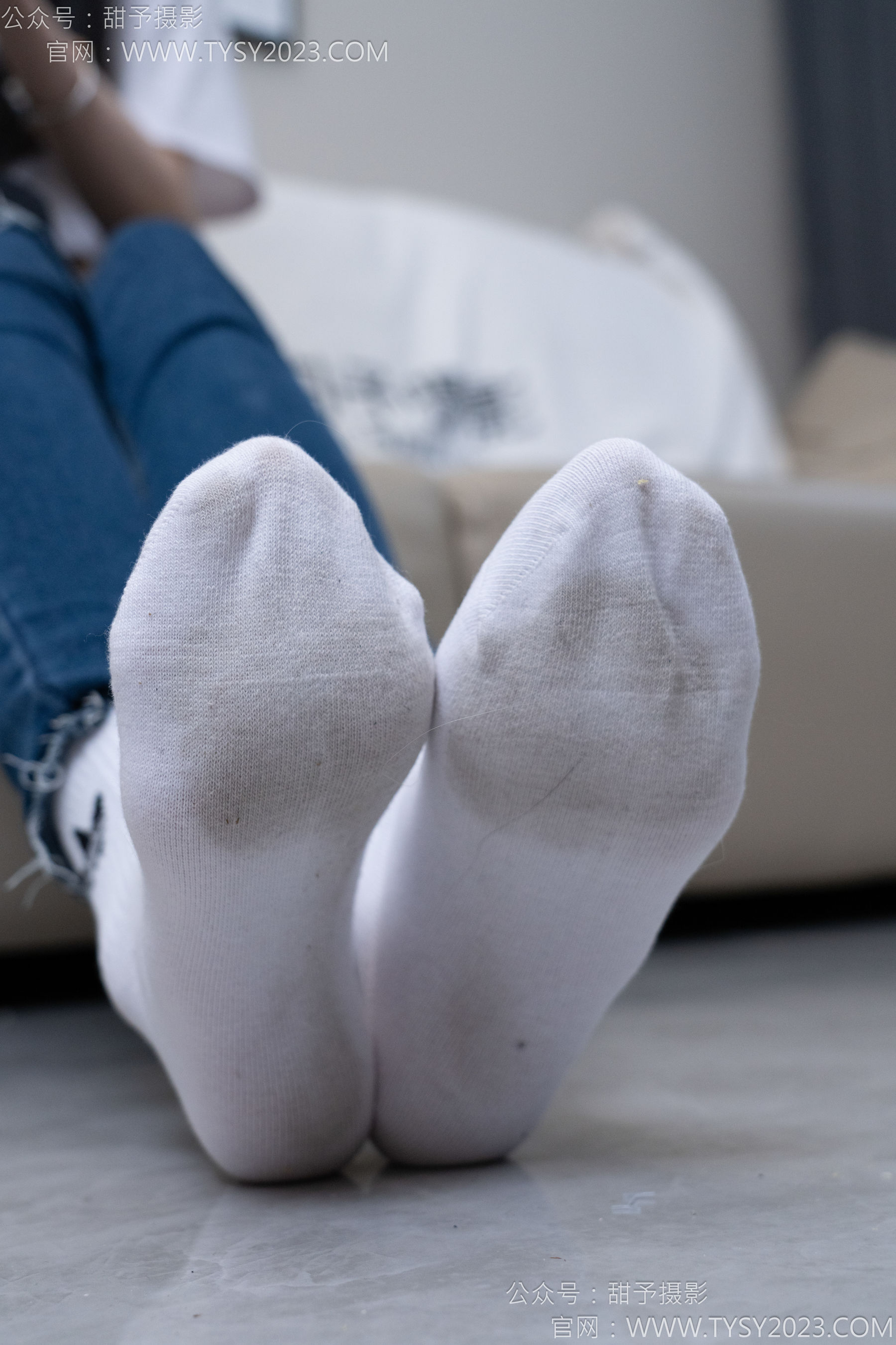 甜予摄影 No.179 珞珞 - 高跟鞋、板鞋、人字拖、白棉袜/(129P)