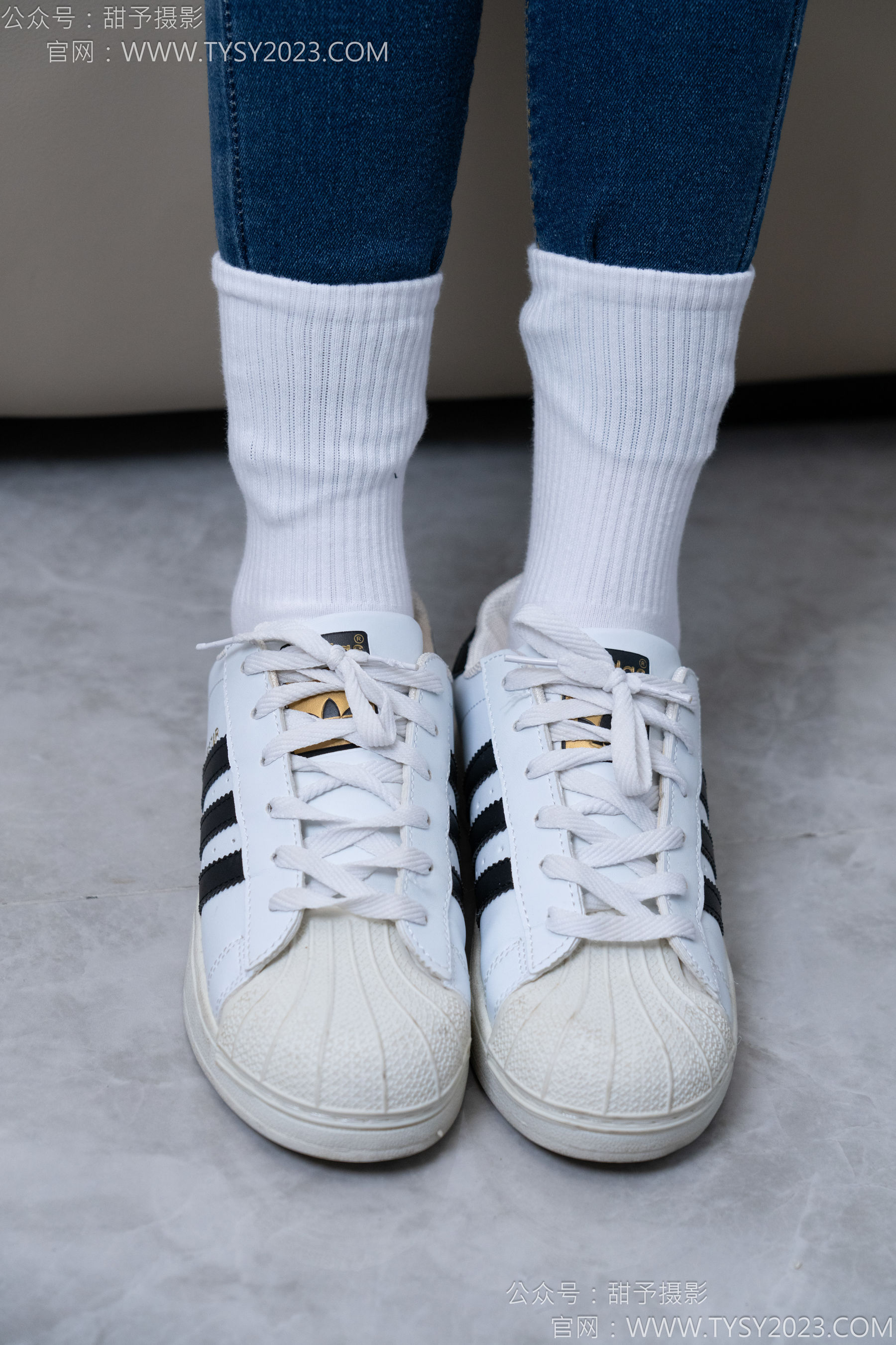 甜予摄影 No.179 珞珞 - 高跟鞋、板鞋、人字拖、白棉袜/(129P)