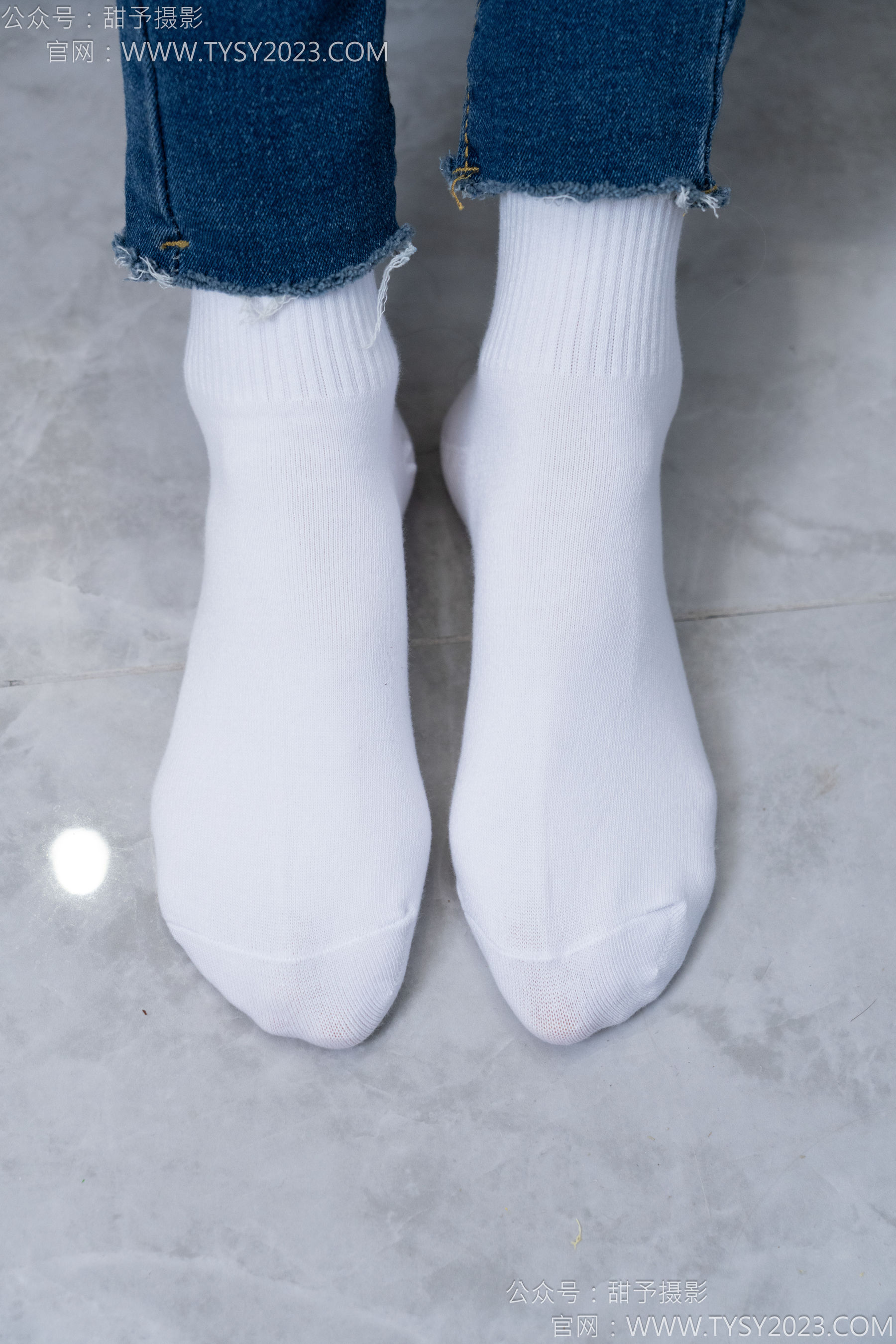 甜予摄影 No.179 珞珞 - 高跟鞋、板鞋、人字拖、白棉袜/(129P)