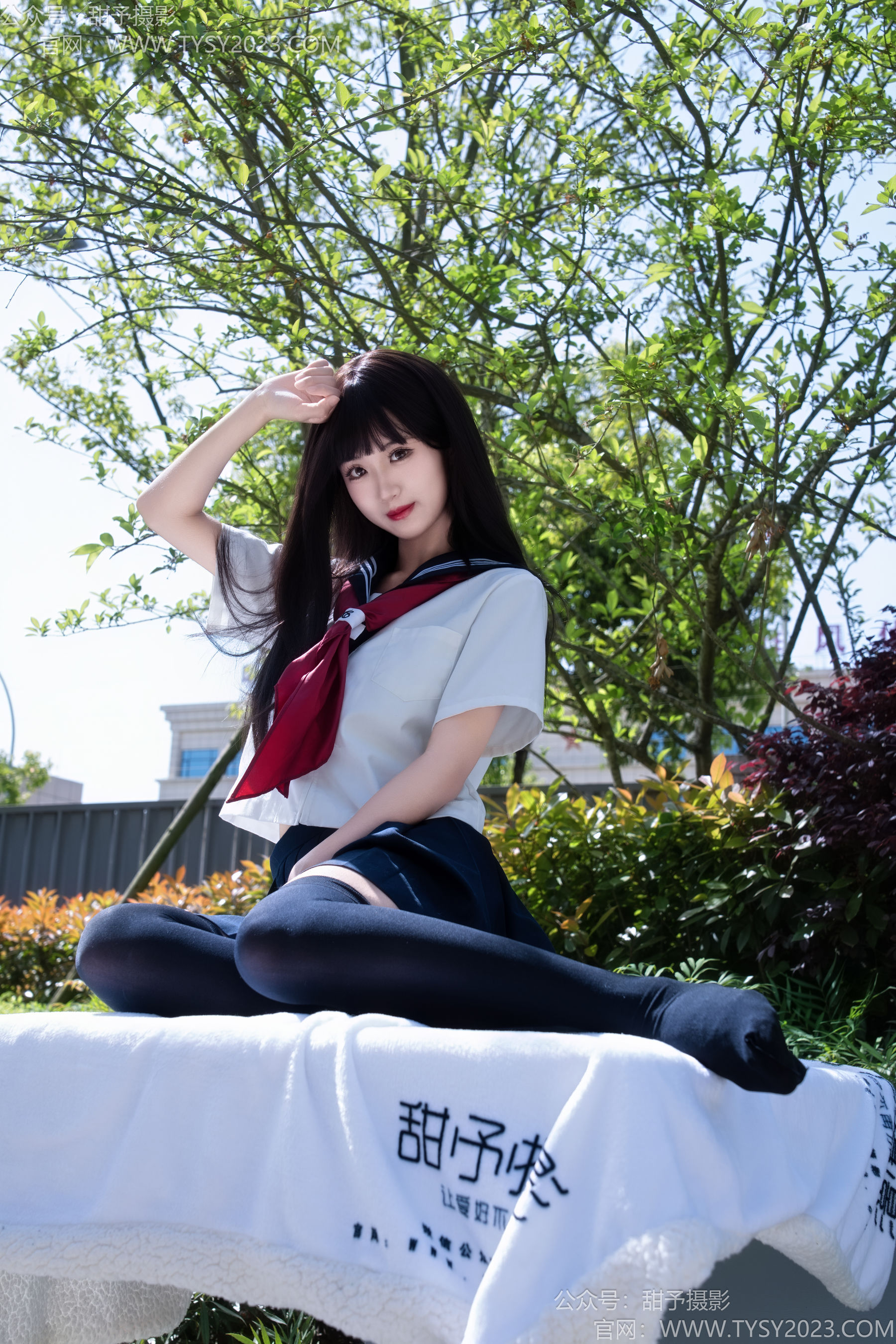 甜予摄影 No.193 小甜桃 - 皮鞋、大腿袜、裸足/(129P)