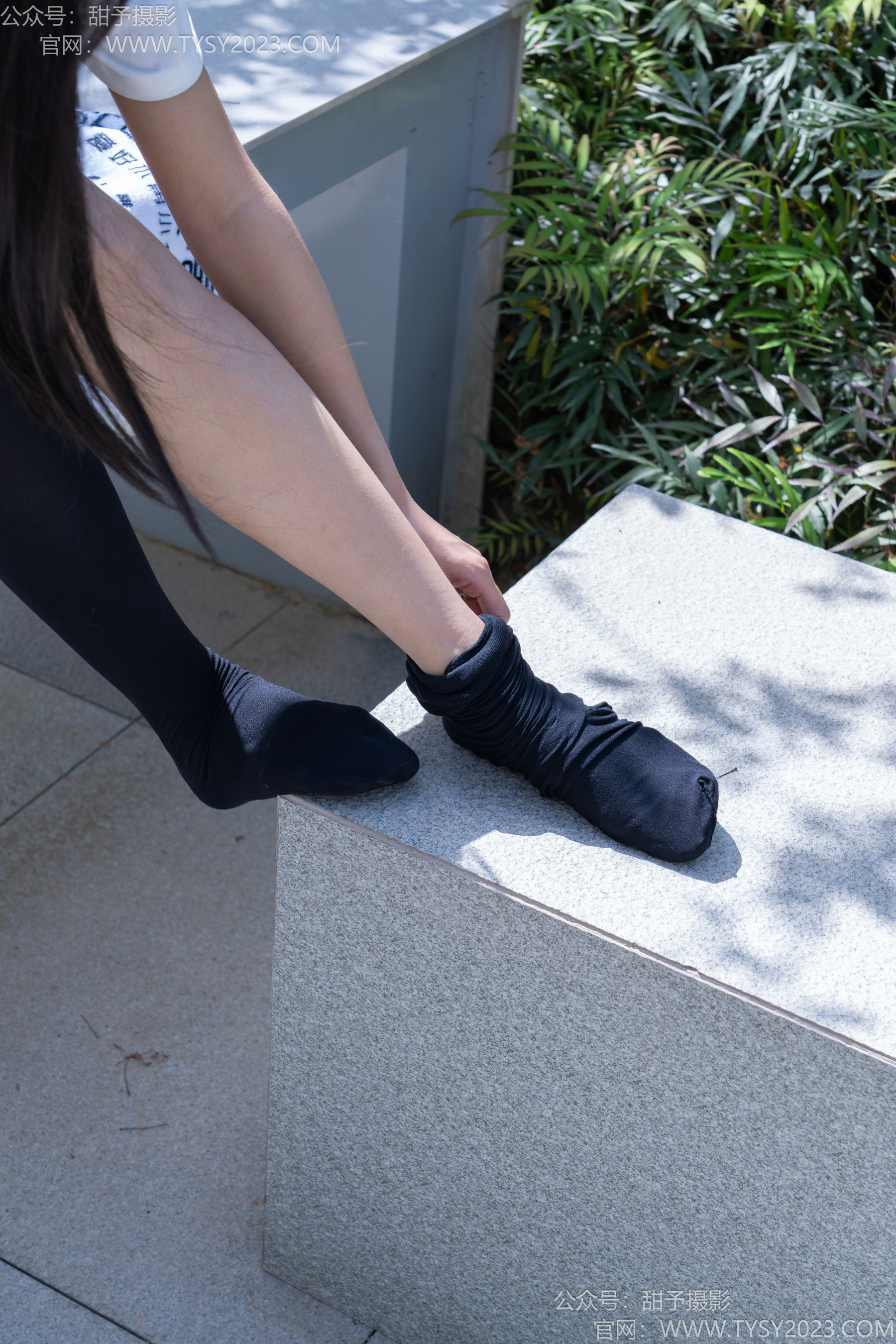 甜予摄影 No.193 小甜桃 - 皮鞋、大腿袜、裸足/(129P)