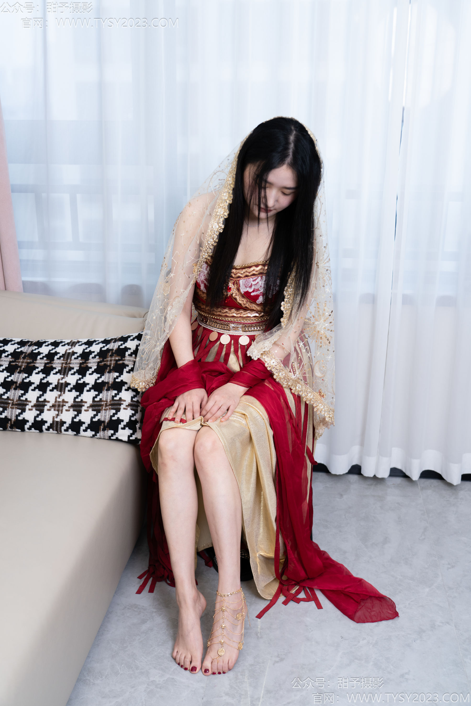 甜予摄影 No.190 澜澜 - 凉鞋、裸足/(138P)