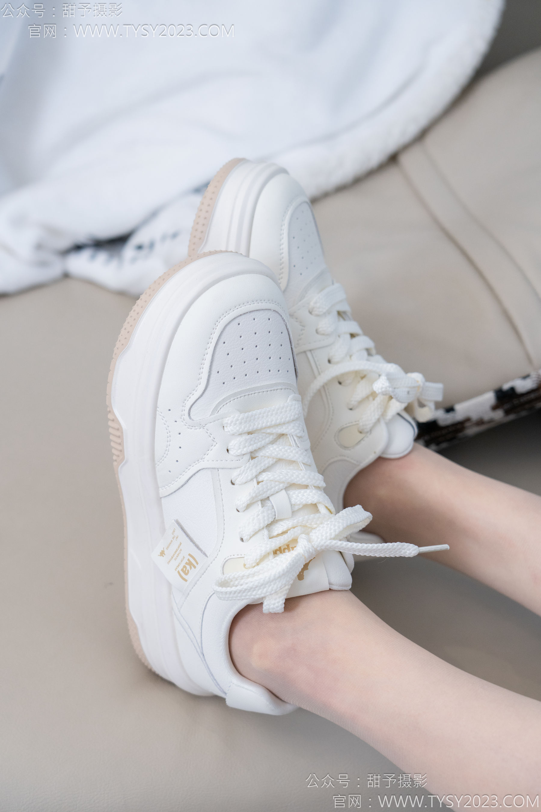 甜予摄影 No.184 澜澜 - 板鞋、薄肉丝/(125P)