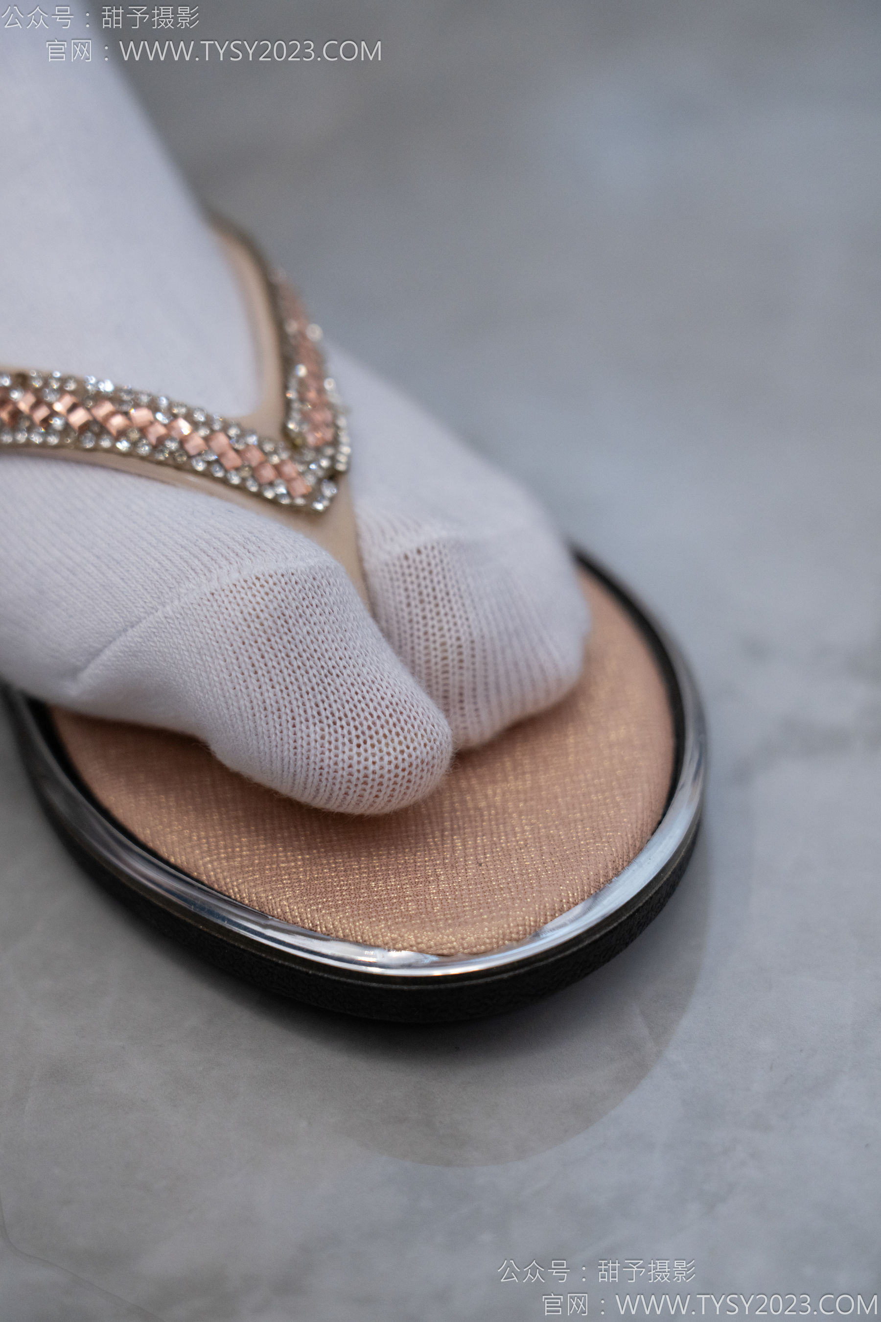 甜予摄影 No.179 珞珞 - 高跟鞋、板鞋、人字拖、白棉袜/(129P)