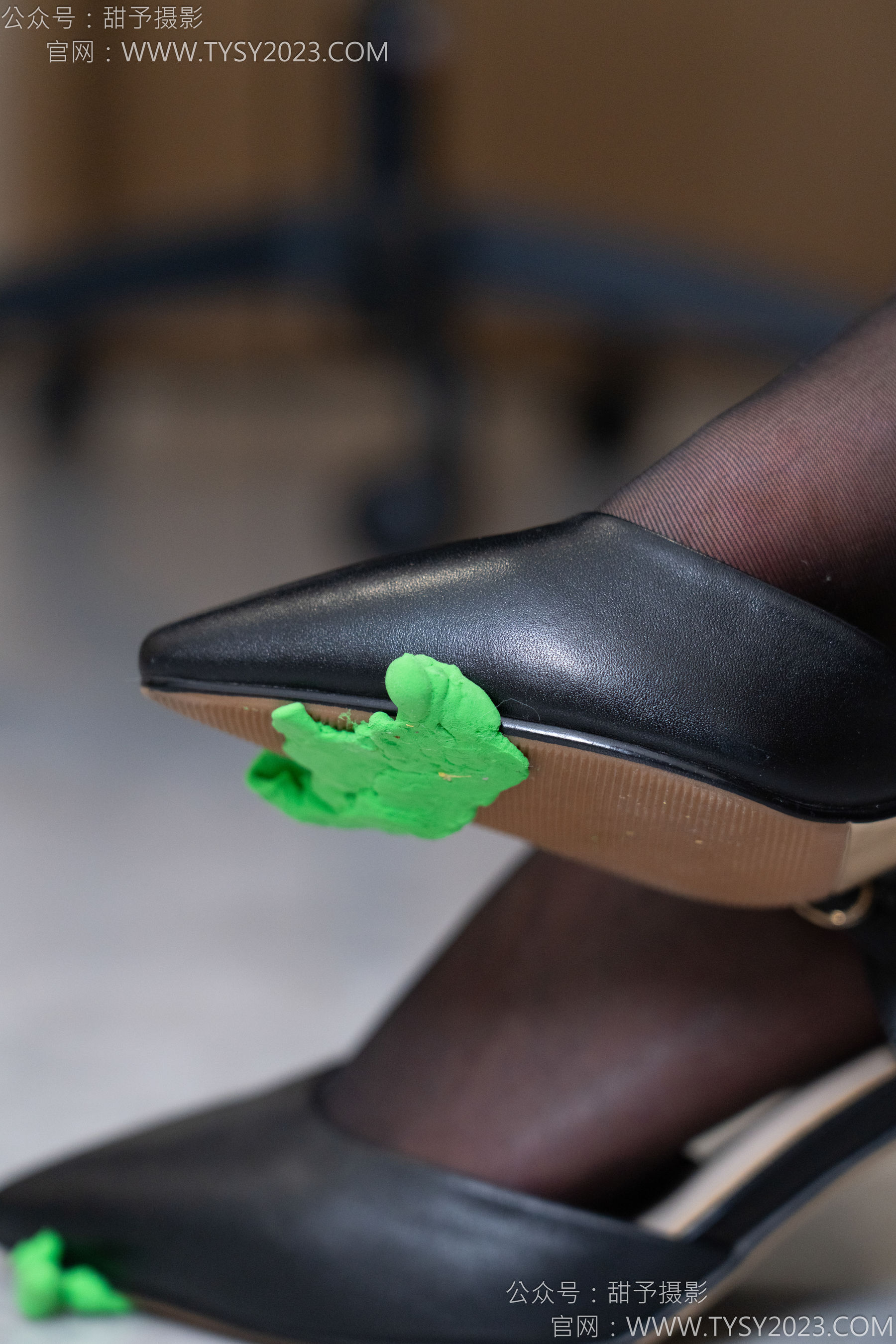 甜予摄影 No.175 澜澜 - 高跟鞋、薄灰丝、薄黑丝、踩小人剧情/(124P)