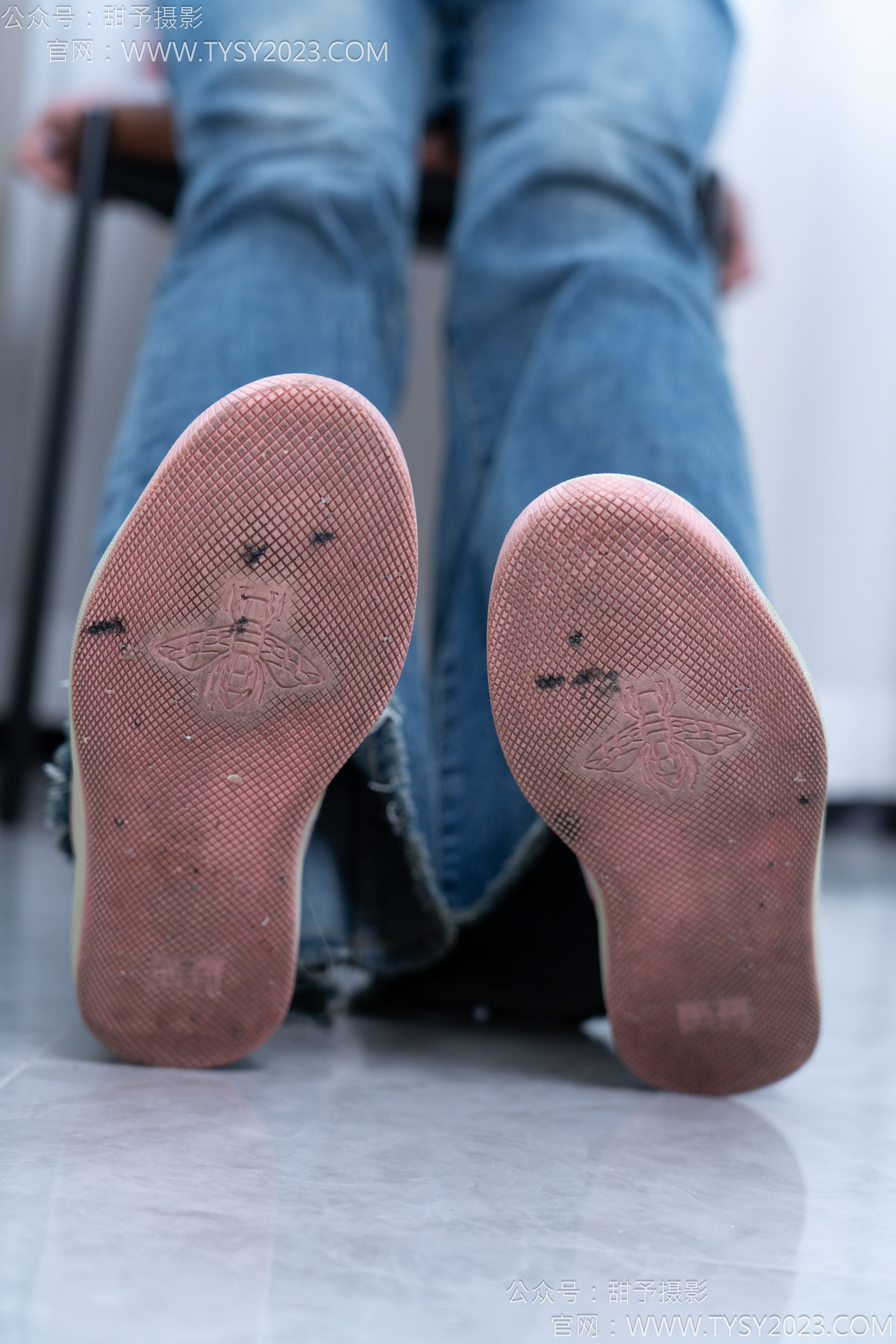甜予摄影 No.170 珞珞 - 板鞋、白棉袜、裸足/(130P)
