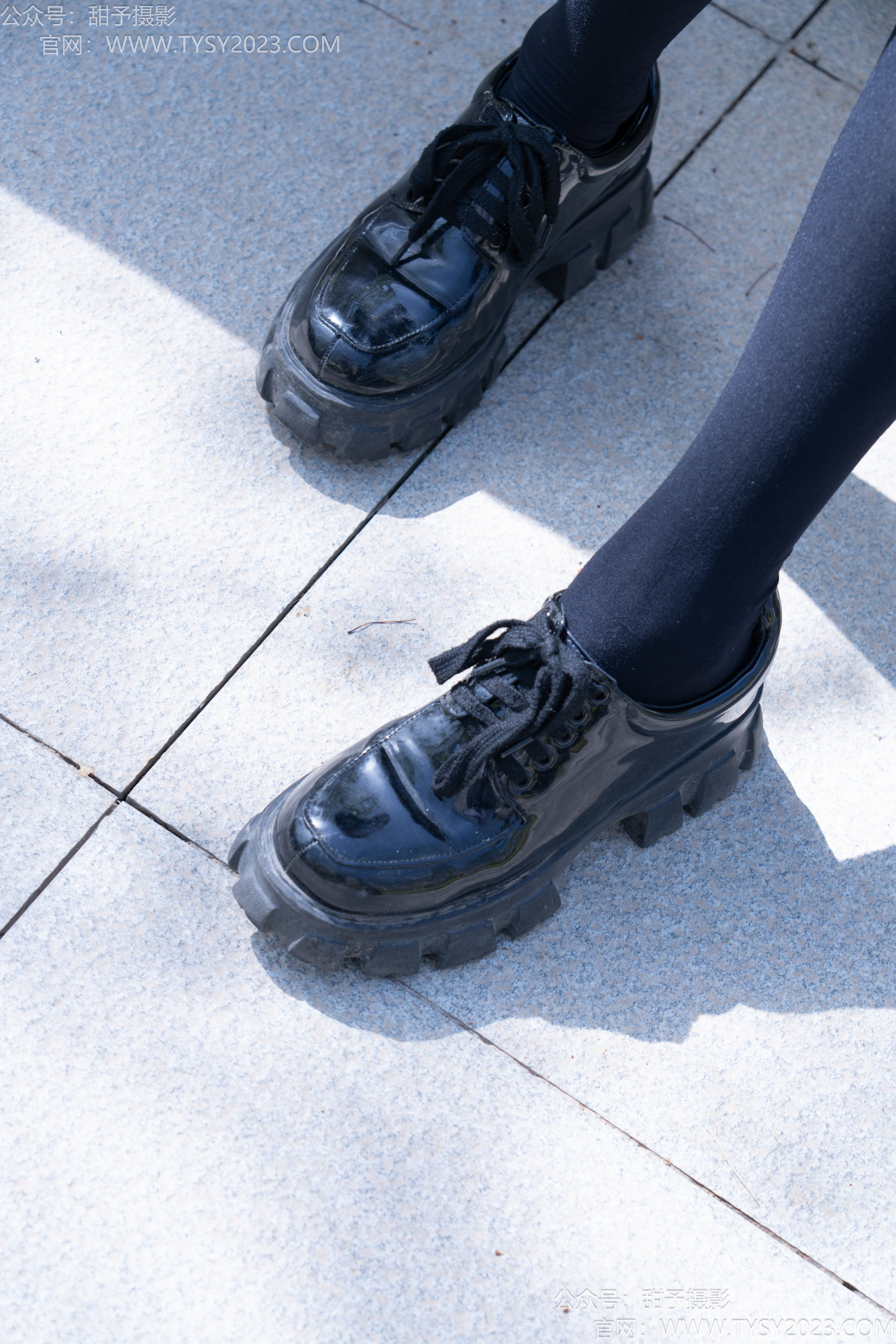 甜予摄影 No.193 小甜桃 - 皮鞋、大腿袜、裸足/(129P)