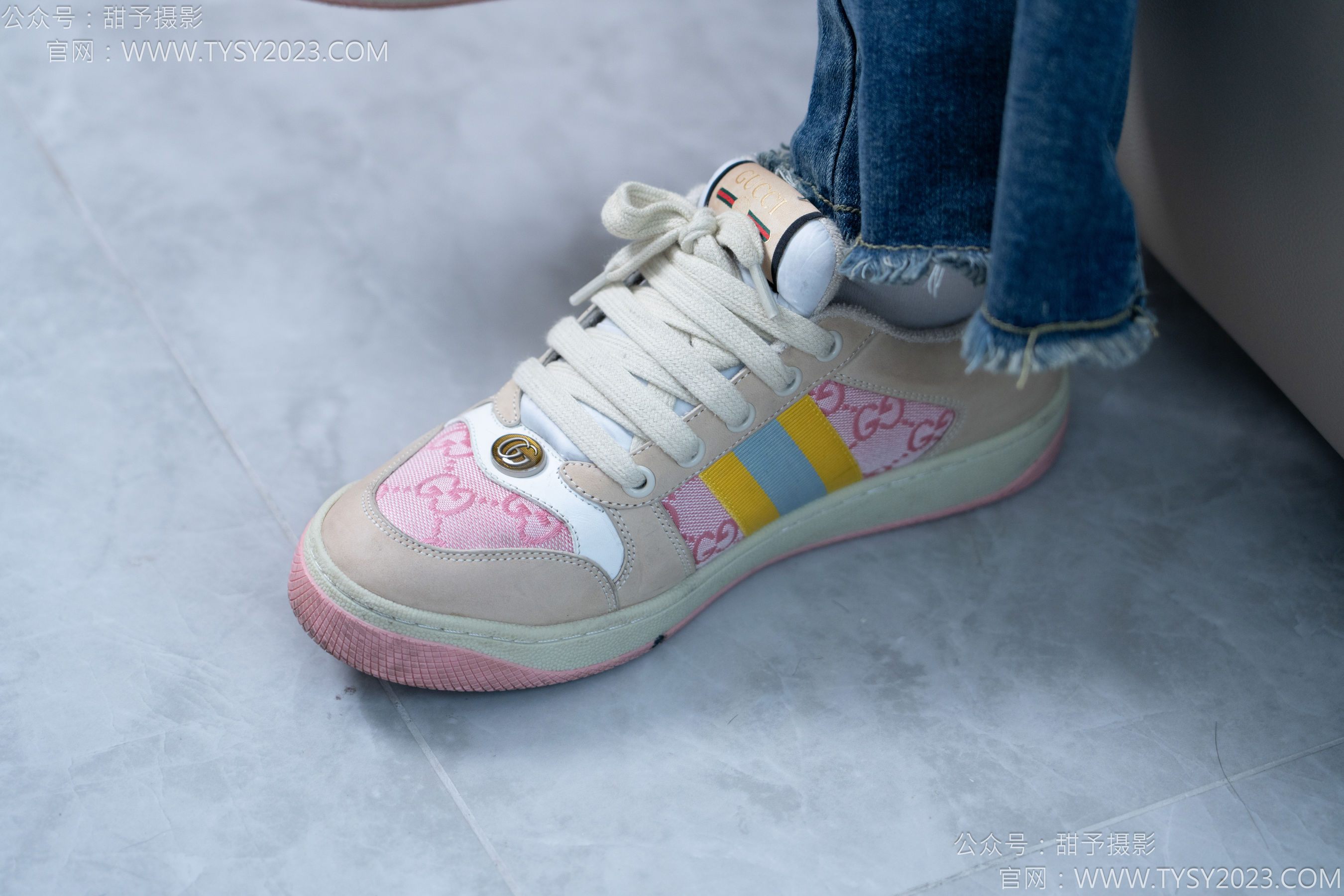 甜予摄影 No.170 珞珞 - 板鞋、白棉袜、裸足/(130P)